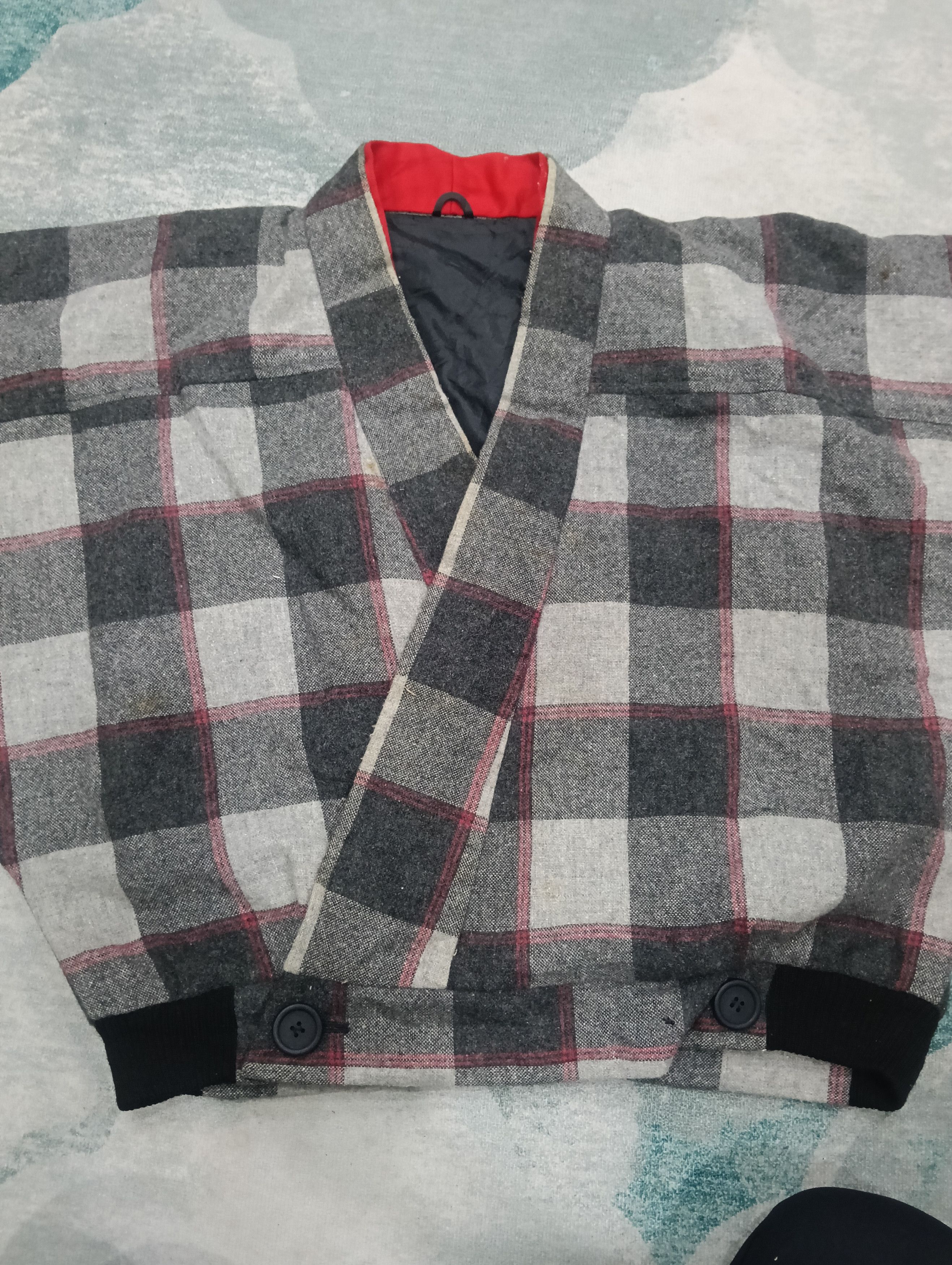 Japanese Brand × Y's × Yohji Yamamoto Vintage Unbrand Japan Cropped Jacket Size US XL / EU 56 / 4 - 14 Thumbnail
