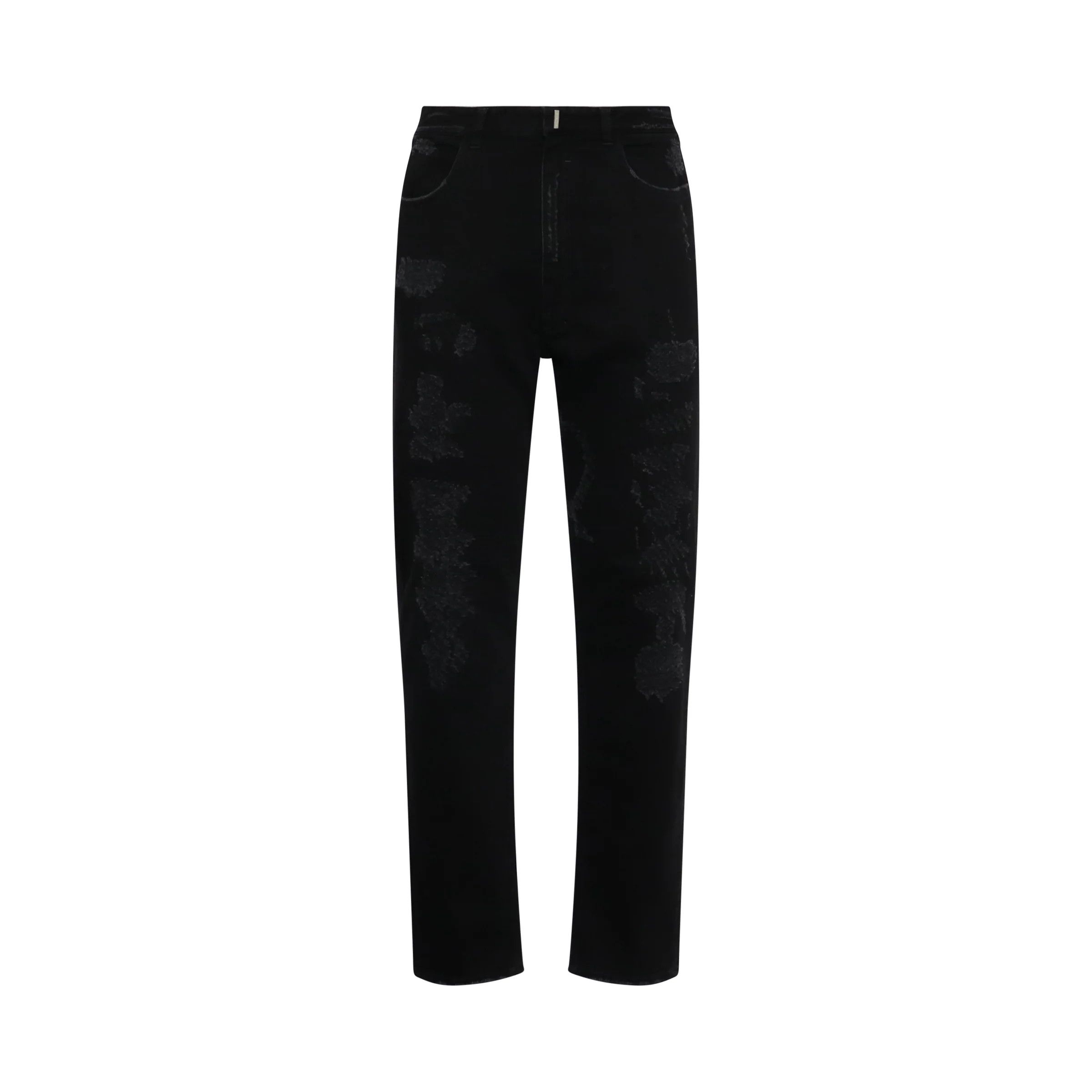 Givenchy o1mris0824 Denim Jeans in Black Size US 31 - 1 Thumbnail