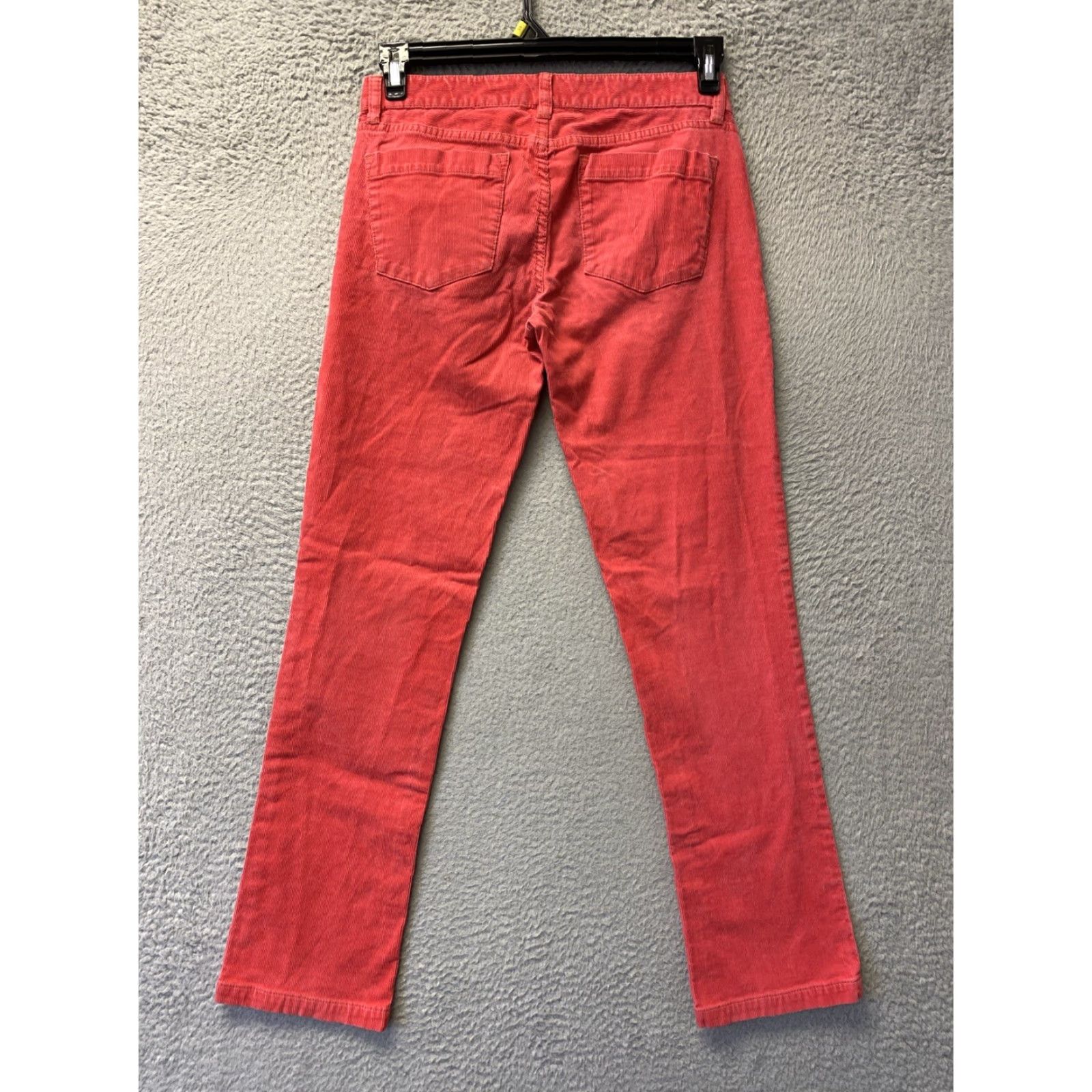 Vintage J Crew Pants 27S Corduroy Modern Straight Deep Pink Straight Stretch 118-8 Size 27" / US 4 / IT 40 - 7 Thumbnail