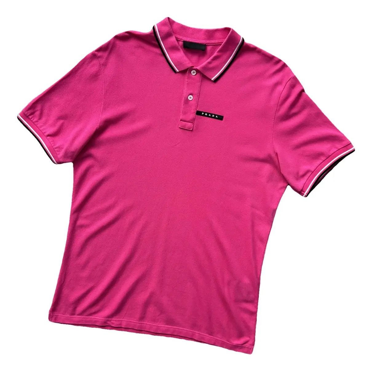 o1mt1gz0924 Short Sleeve Polo Shirt in Pink