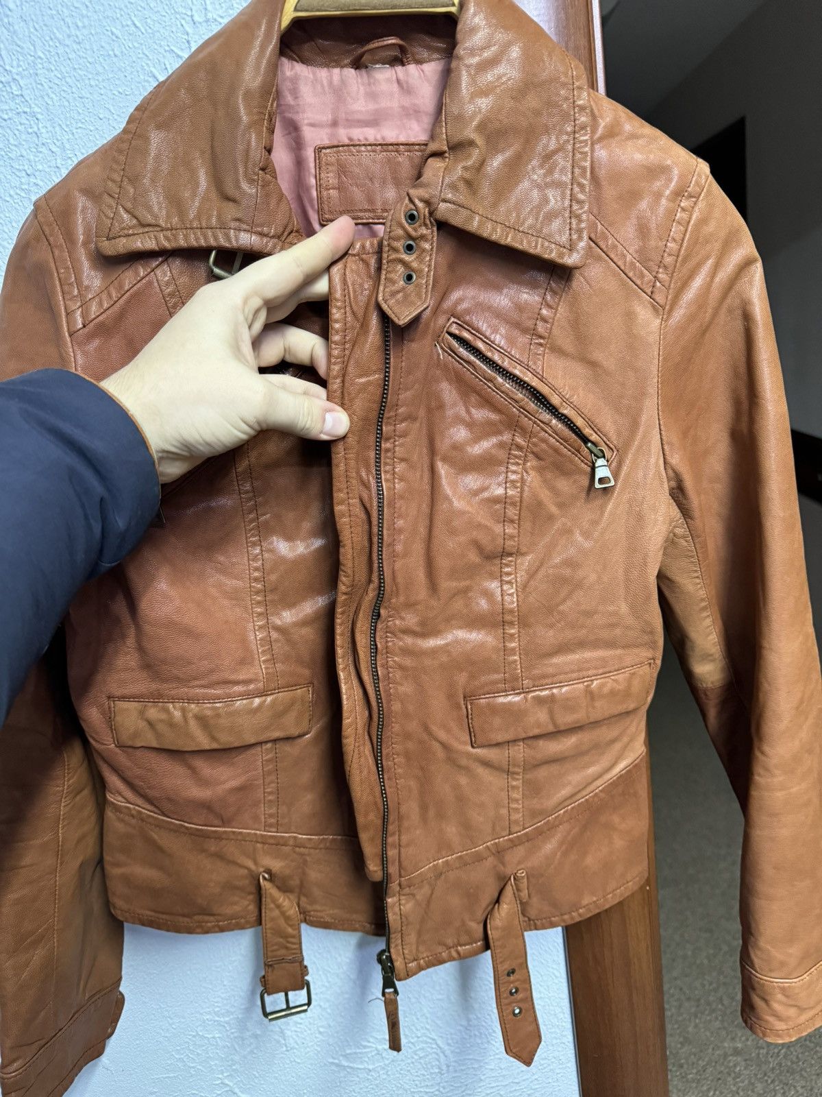 Junya Watanabe Vintage Real Leather Multi-pocket Bandage Jacket Size US M / EU 48-50 / 2 - 7 Thumbnail
