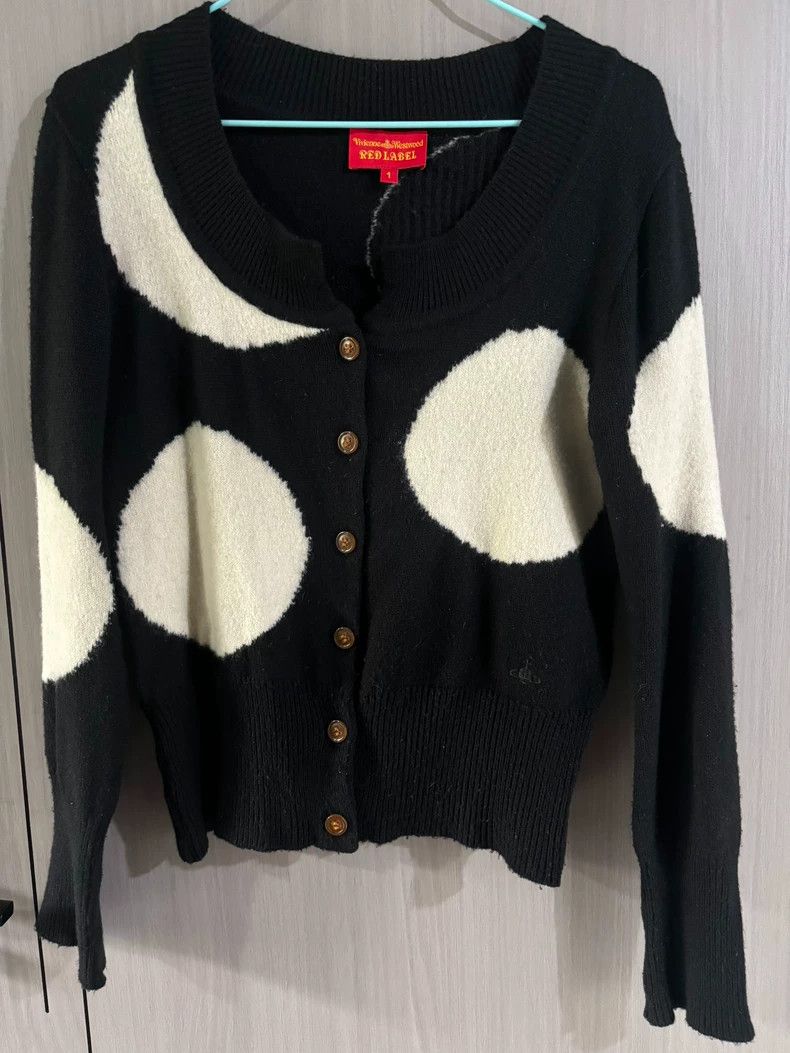 Vivienne Westwood Vivienne Westwood A wool knit cardigan Size S / US 4 / IT 40 - 1 Thumbnail