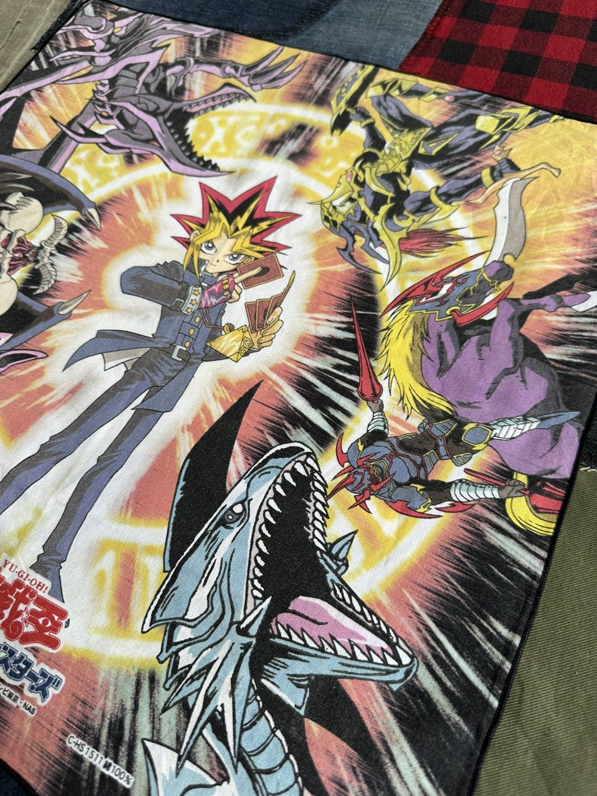 Anime Yu Gi Oh Art Japan Handkerchief/ Neckerchief/ Bandana Size ONE SIZE - 6 Thumbnail