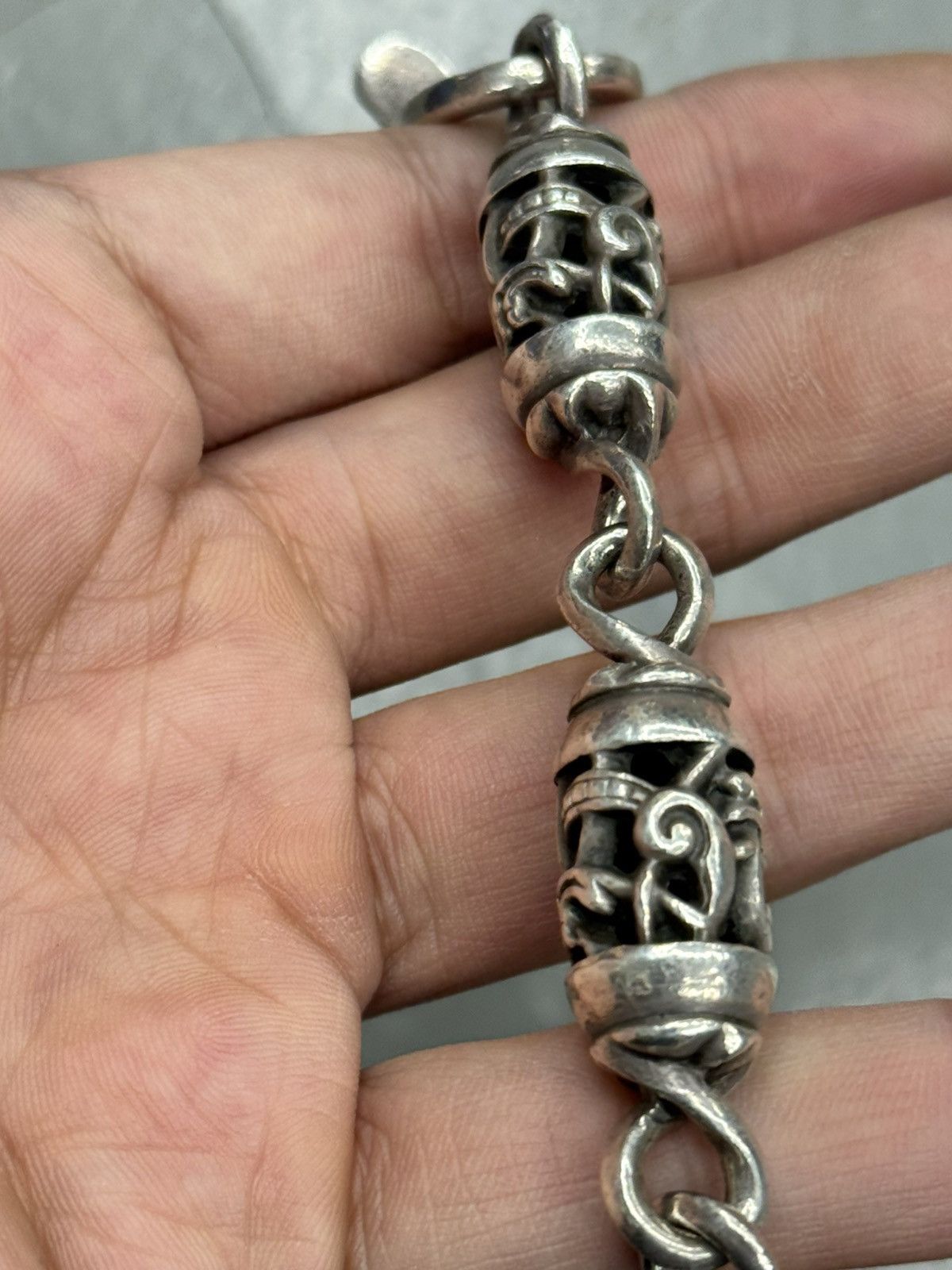 Chrome Hearts Chrome Hearts 11link roller 2lobster clip wallet chain Size ONE SIZE - 5 Thumbnail