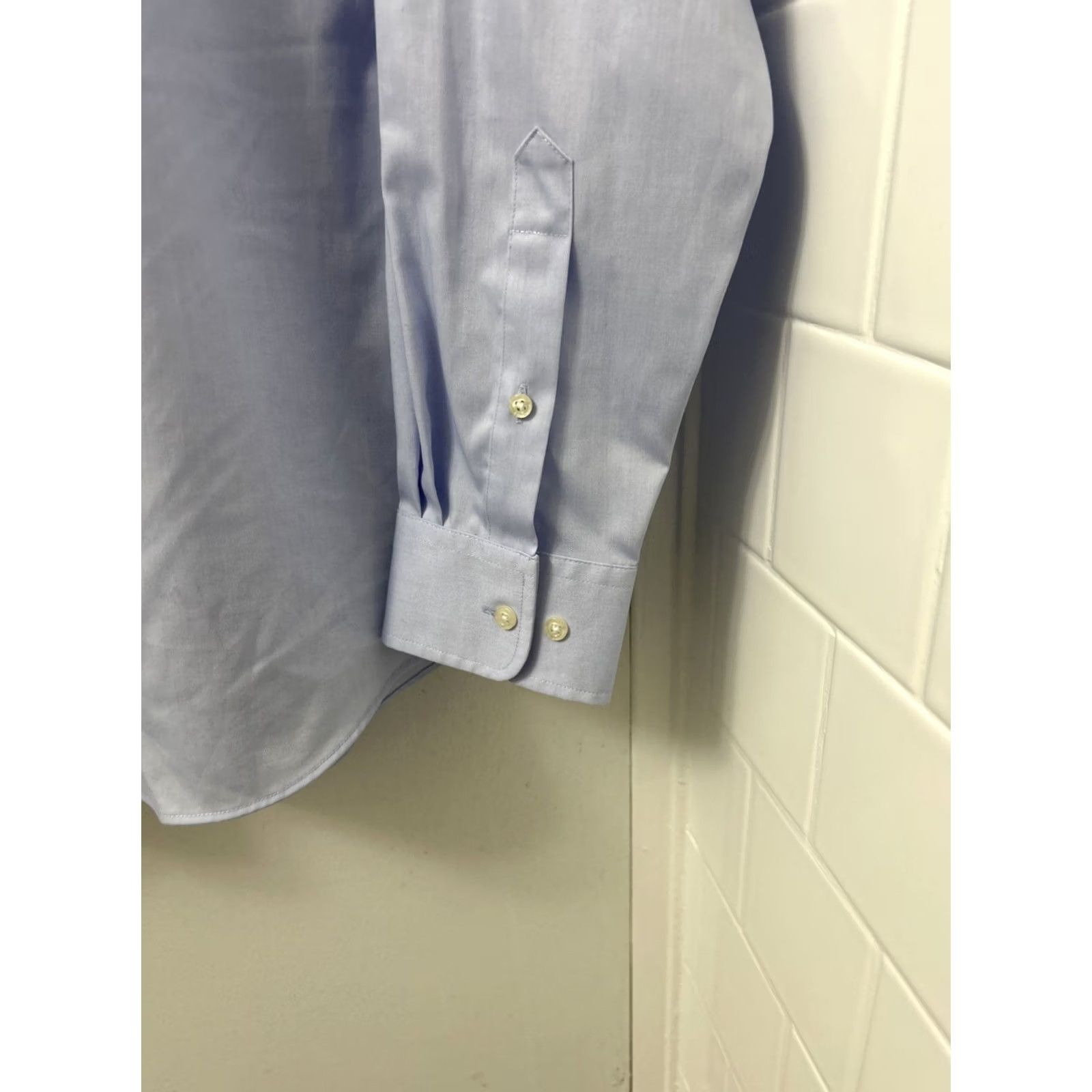 Ralph Lauren Lauren Ralph Lauren Shirt Mens XL Blue Button-Down Stretch Fabric L/S Dress Shirt Regular Fit Size US XL / EU 56 / 4 - 7 Thumbnail
