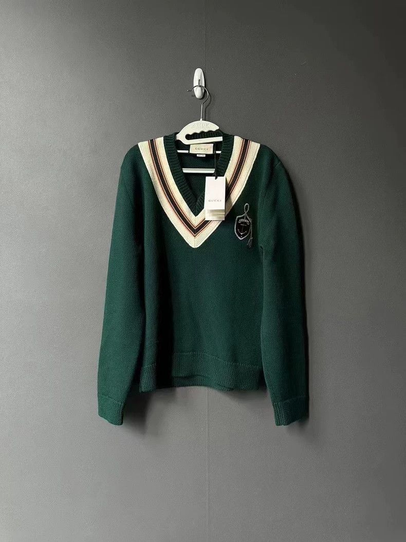 Gucci Gucci College sweater 2501-Nextarrow Size US XS / EU 42 / 0 - 1 Thumbnail
