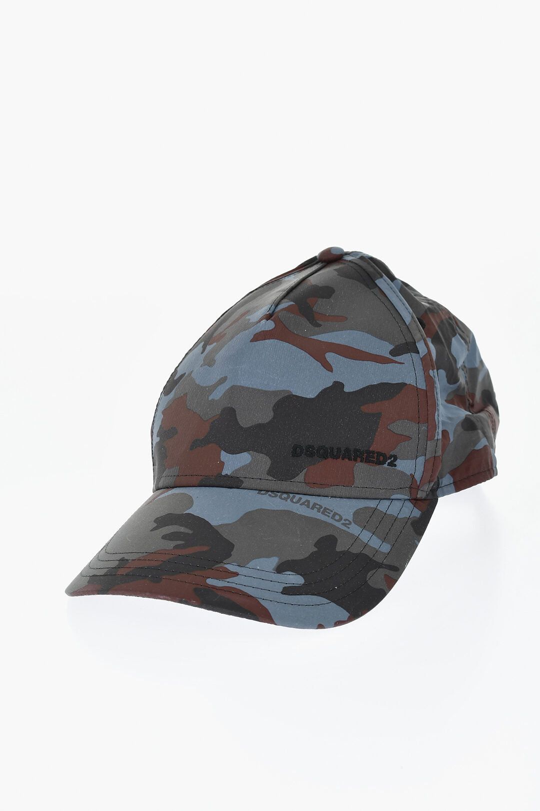 Dsquared2 Camouflage-Pattern Baseball Cap with Embroidered Logo Size ONE SIZE - 1 Thumbnail