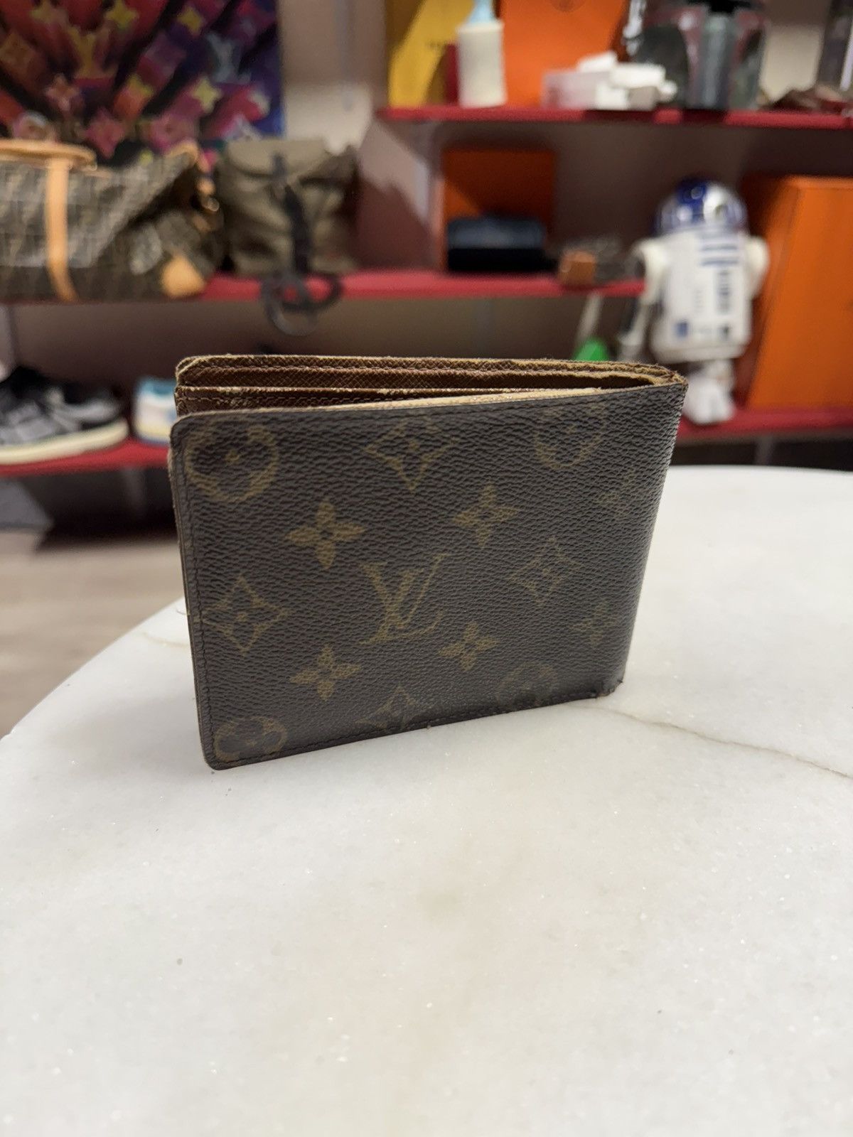 Louis Vuitton Louis Vuitton Brown Monogram Bifold Leather Men’s Wallet Size ONE SIZE - 6 Thumbnail