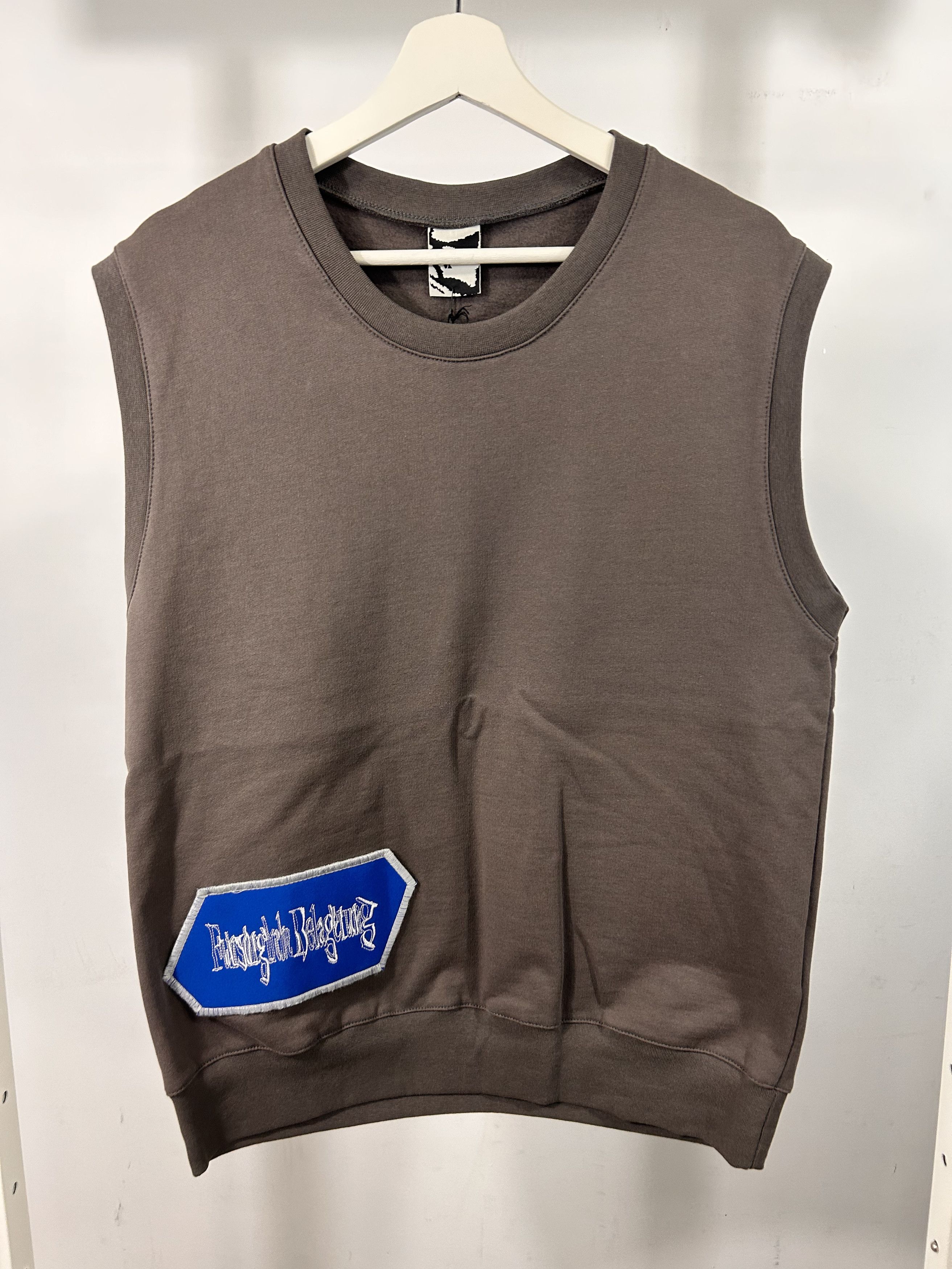 GR10K GR10K BOLL JERSEY VEST DUSTY GREY Size US XS / EU 42 / 0 - 1 Thumbnail