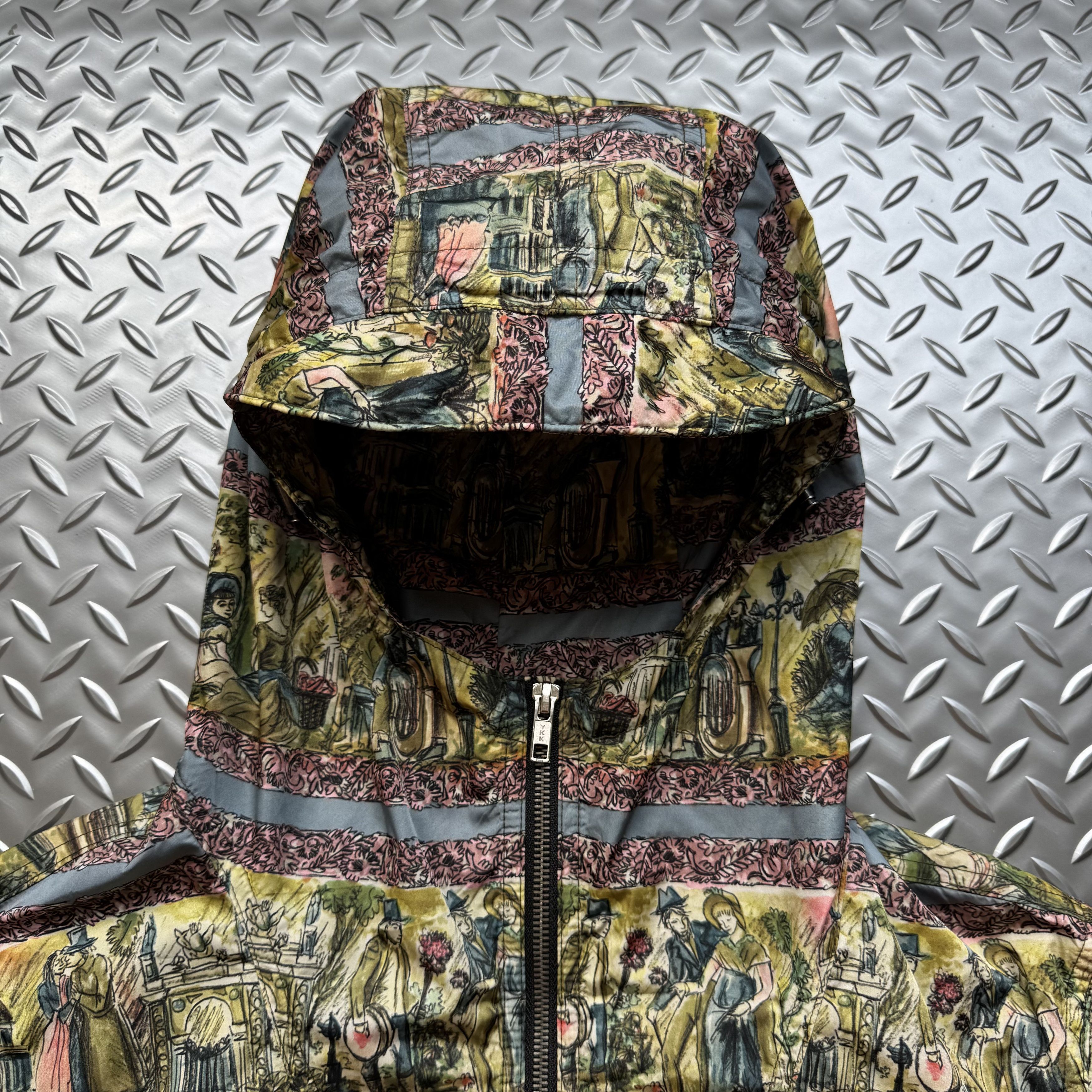 Burberry Burberry Illustrated Scene Print Nylon Jacket Size US L / EU 52-54 / 3 - 2 Thumbnail