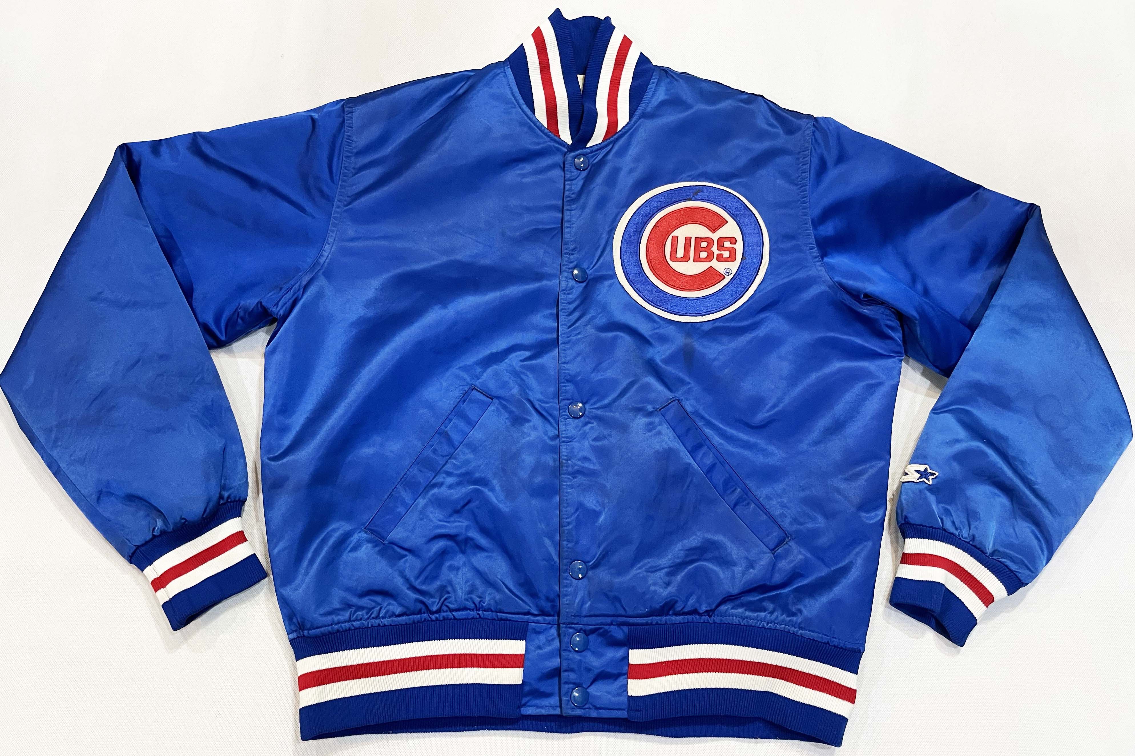 MLB × Starter × Vintage Vintage Starter MLB Chicago Cubs Bomber Satin Jacket Size US M / EU 48-50 / 2 - 1 Thumbnail