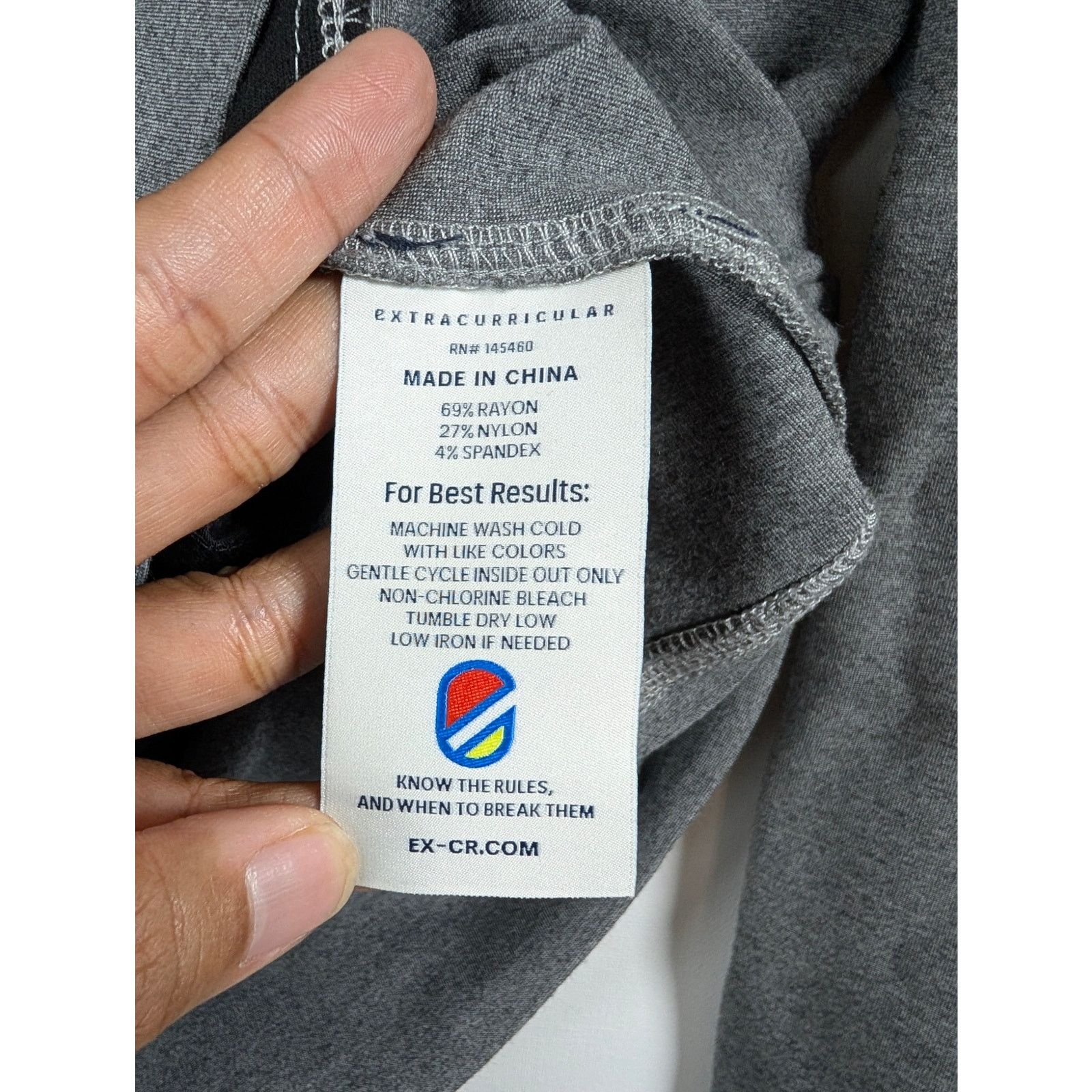 Unknown London Extracurricular Techsoft Hoodie Pullover Sweatshirt Gray Men Size US M / EU 48-50 / 2 - 8 Thumbnail