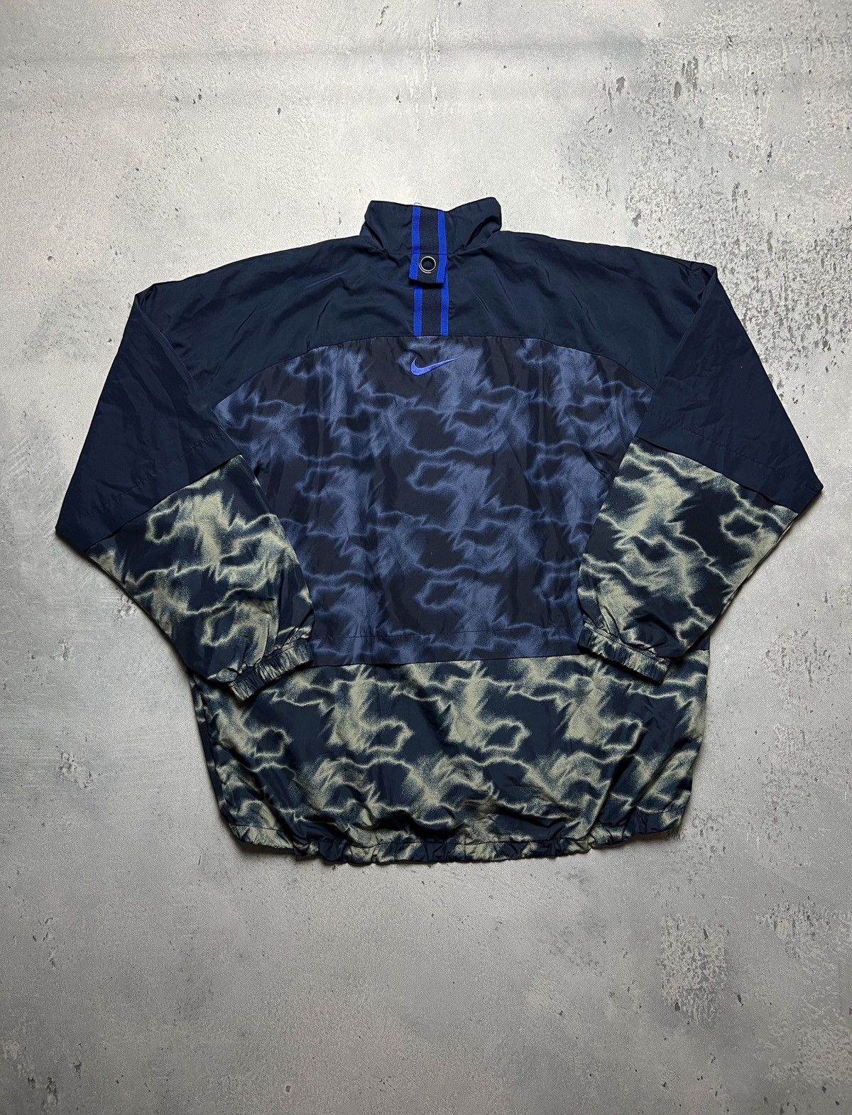 Nike Nike Vintage Big Logo Track Jacket Swoosh Zip-Up y2k 90s USA Size US L / EU 52-54 / 3 - 2 Thumbnail