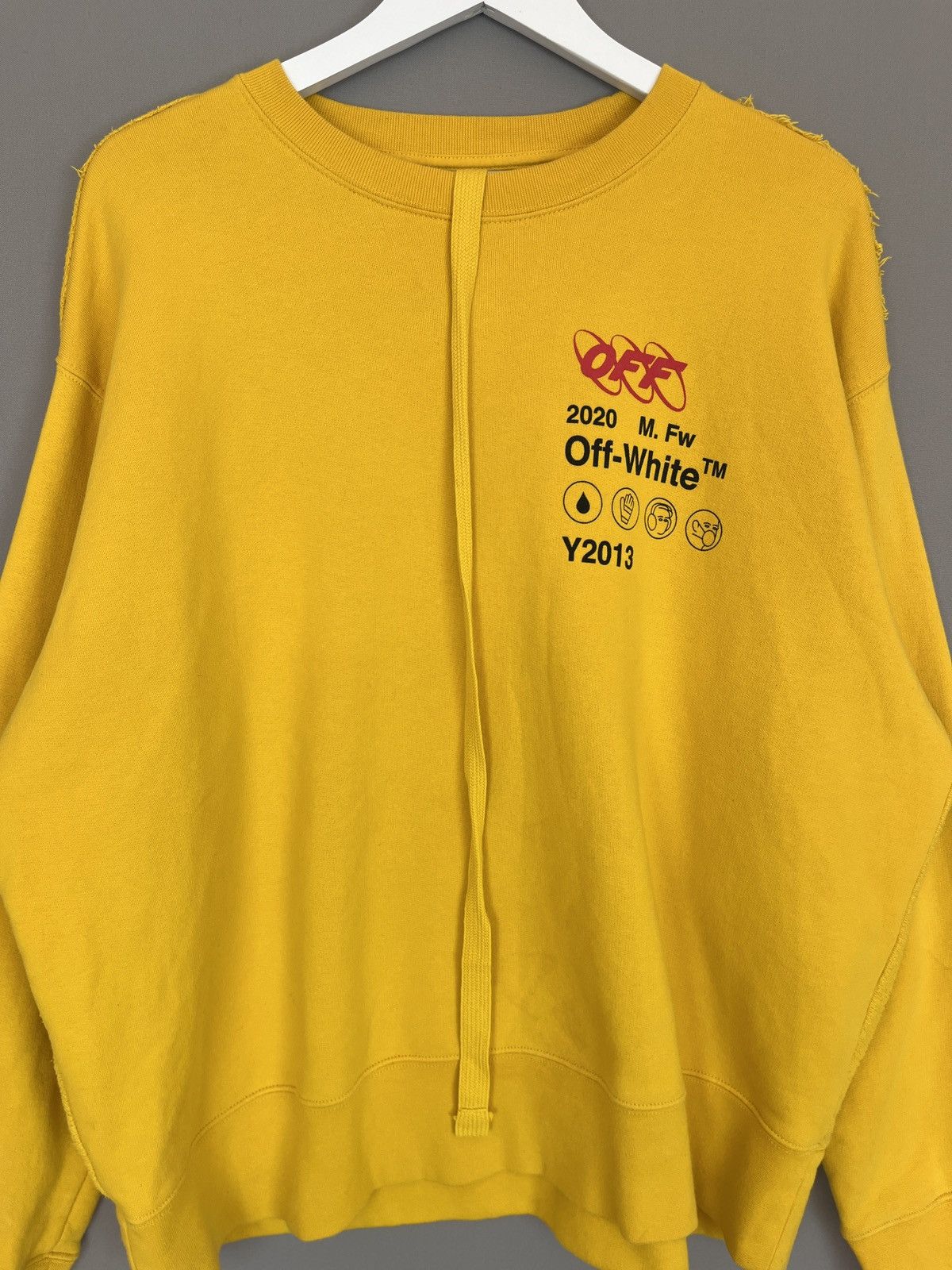 Off-White × Virgil Abloh 🔥 OFF-WHITE Industrial Y013 Incomp Sweatshirt Size US M / EU 48-50 / 2 - 7 Thumbnail