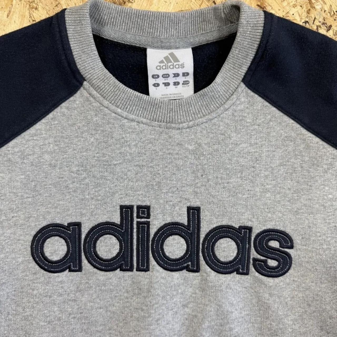 Adidas Adidas Vintage 90s Retro Baby Blue Sweatshirt Crewneck Size US M / EU 48-50 / 2 - 4 Thumbnail