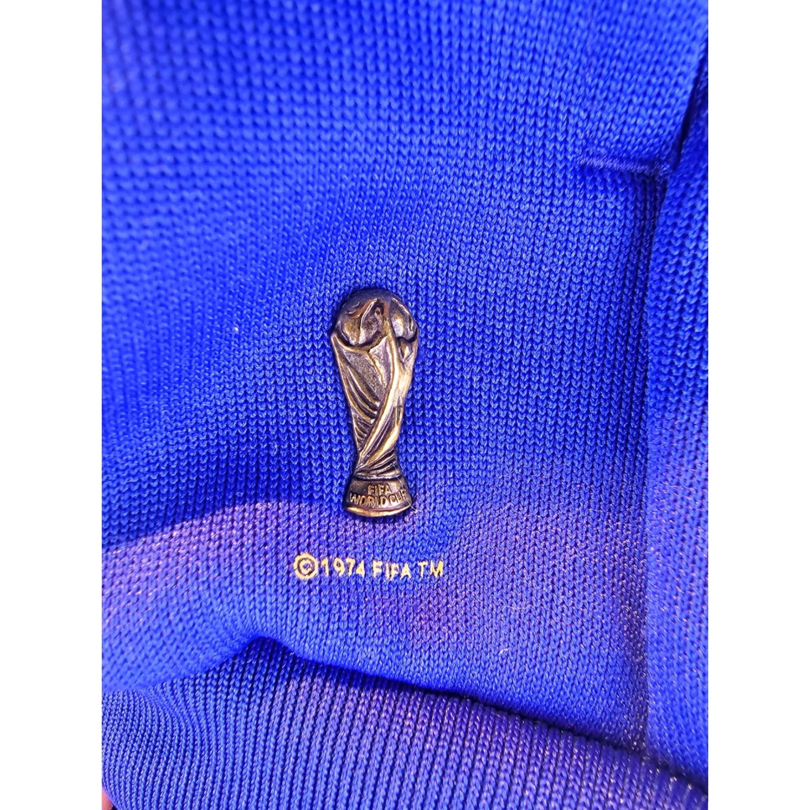 Adidas VINTAGE adidas TREFOIL FIFA FRANCE TRACK TOP JACKET WOMEN'S XS BLUE Size XS / US 0-2 / IT 36-38 - 5 Thumbnail