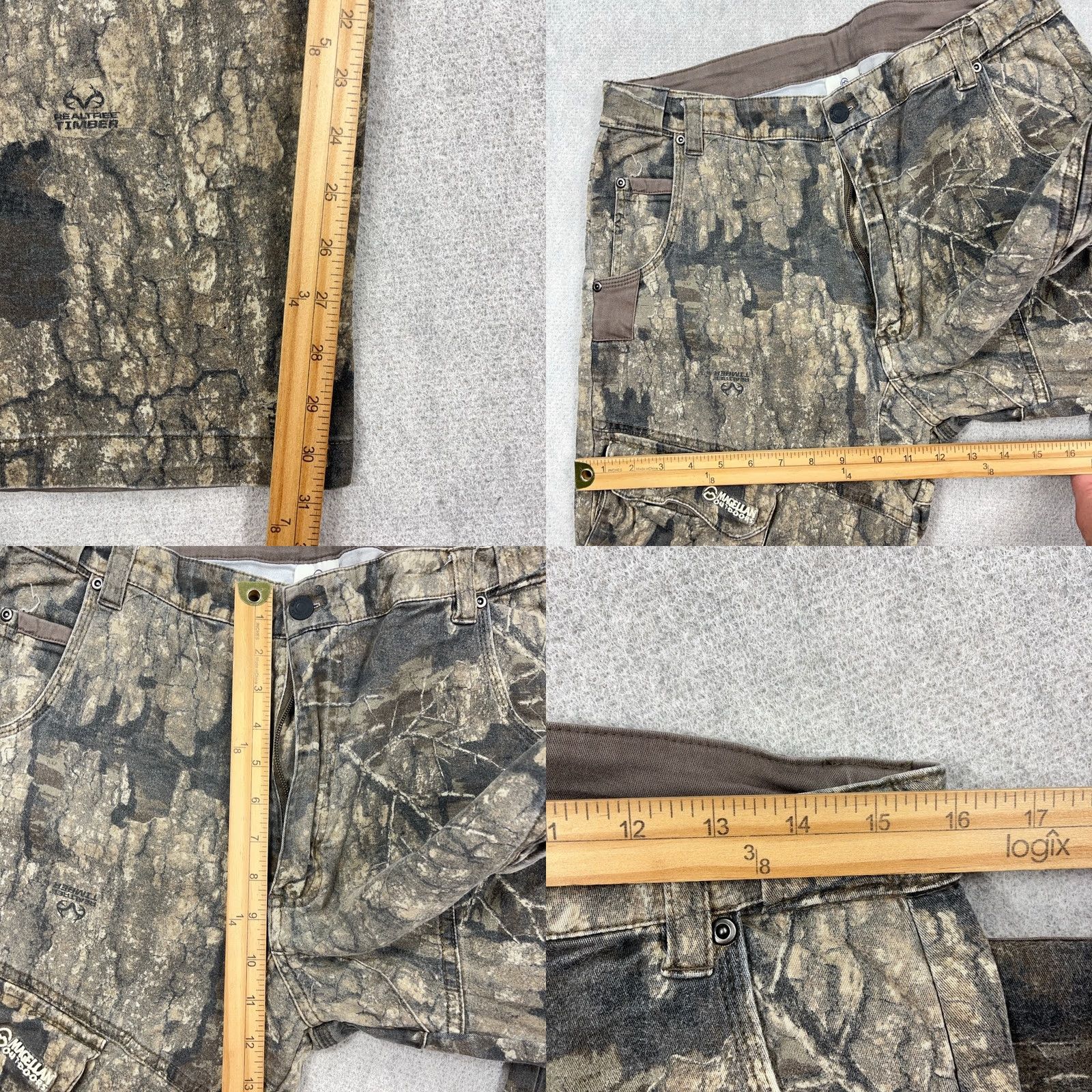 Vintage VINTAGE Magellan RealTree Timber Camo Cargo Pants Men Regular Size US 31 - 8 Thumbnail
