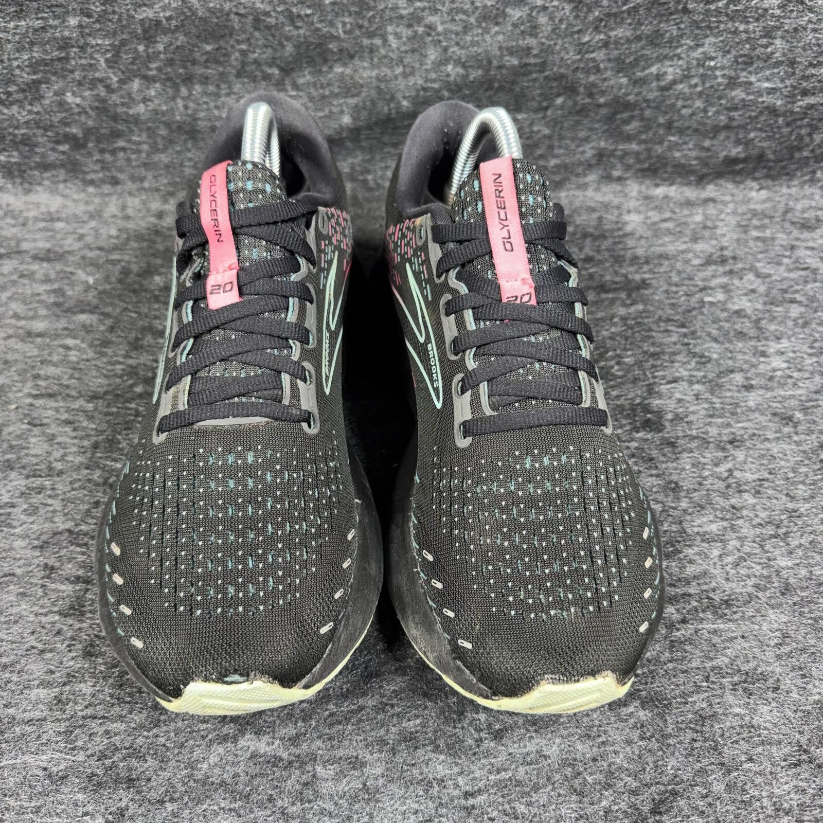 Brooks Brooks Shoes Women's 9 Black GLycerin 20 Running 1203691B005 Size US 7.5 / IT 37.5 - 2 Thumbnail