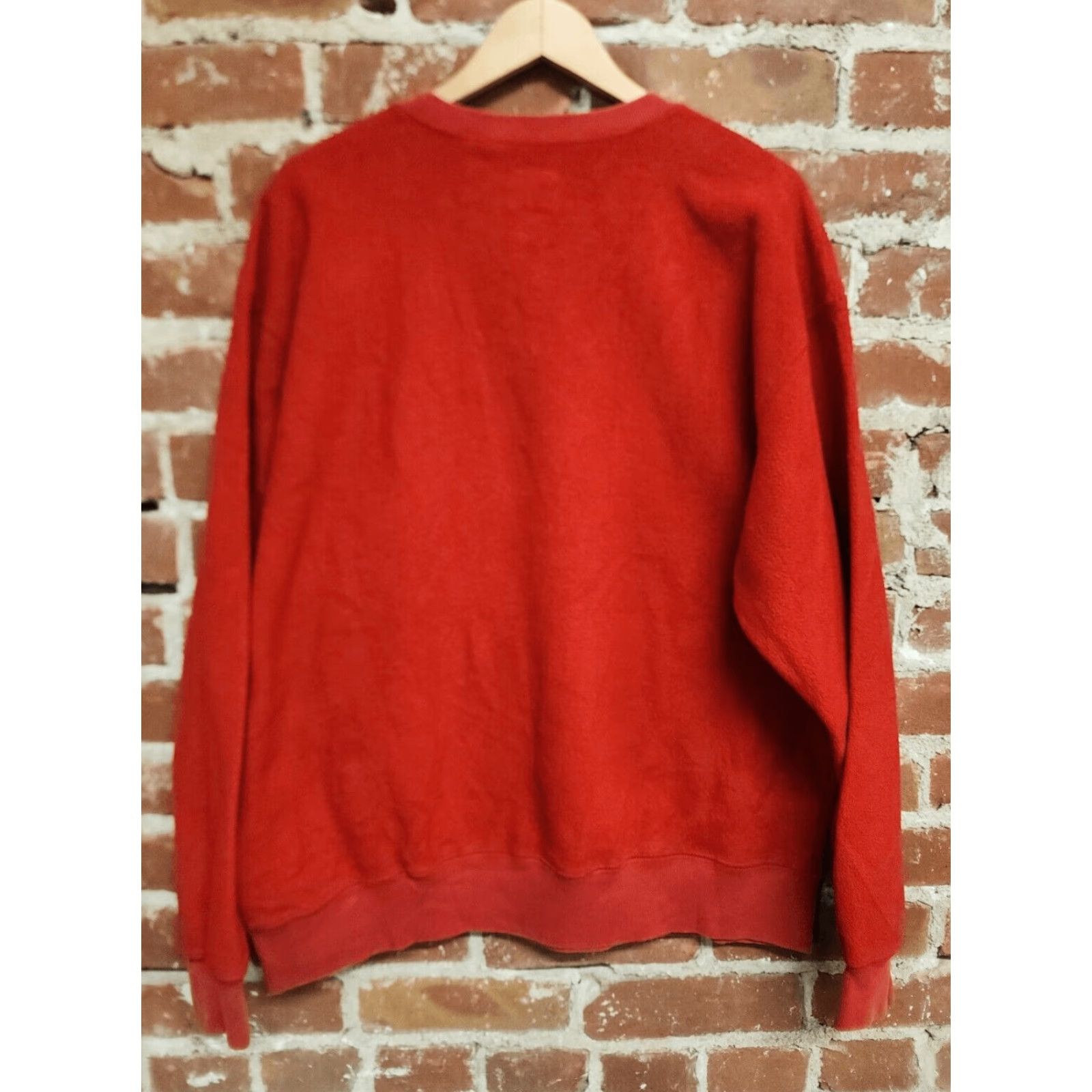 Gap VINTAGE GAP Sweatshirt Mens XL Red 90s Pullover Y2K Streetwear USA Size US XL / EU 56 / 4 - 2 Thumbnail