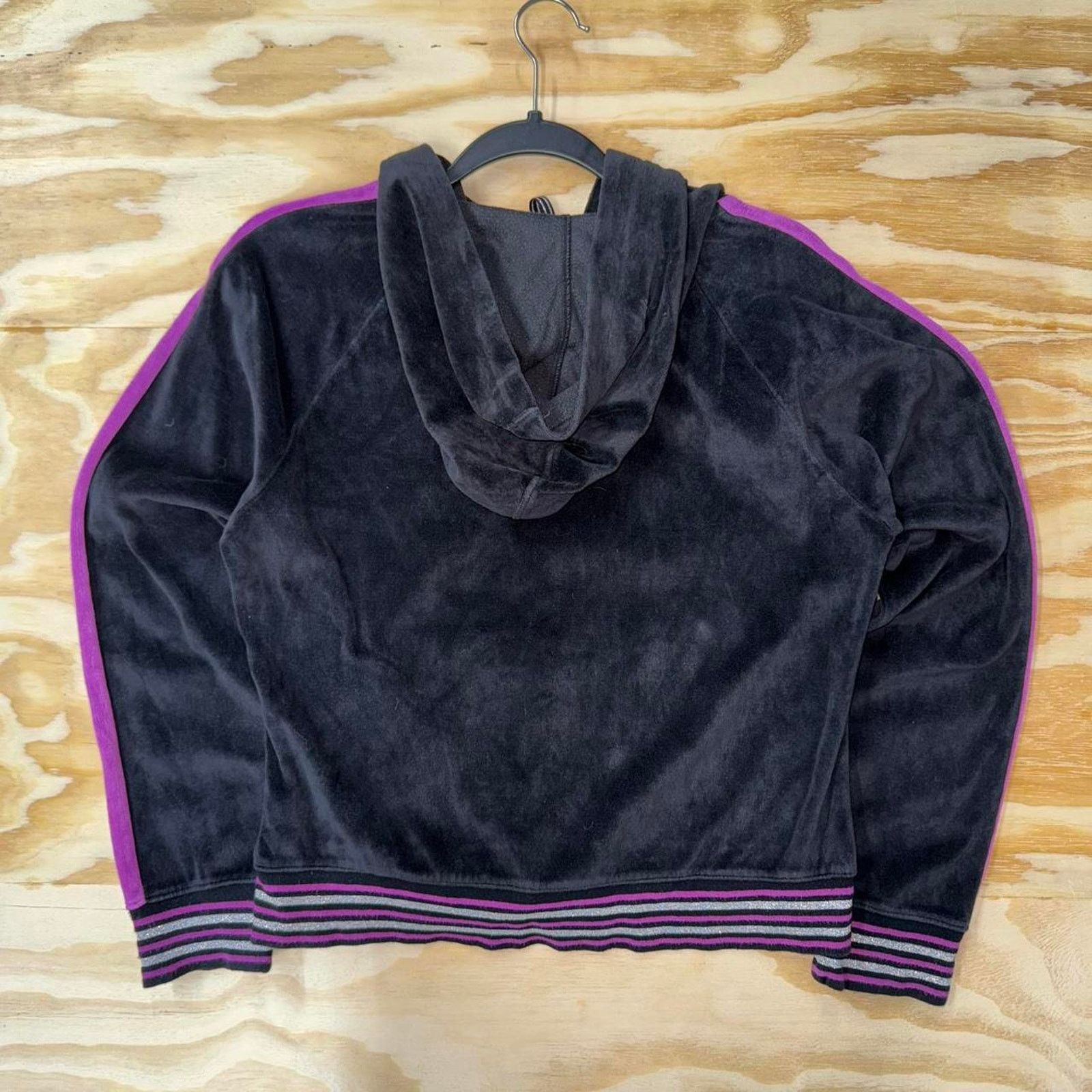Fila Vintage y2k fila sport femme 2000s velour zip up hoodie Size M / US 6-8 / IT 42-44 - 2 Thumbnail