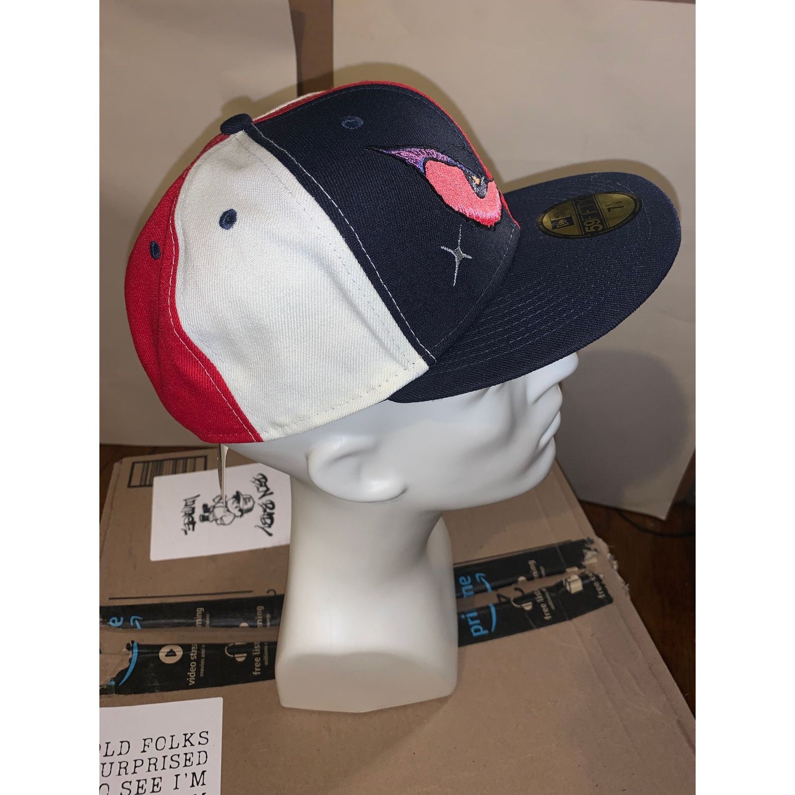 Supreme Supreme Eyes New Era 59FIFTY Fitted Hat FW21 7 5/8 NWT Size ONE SIZE - 2 Thumbnail