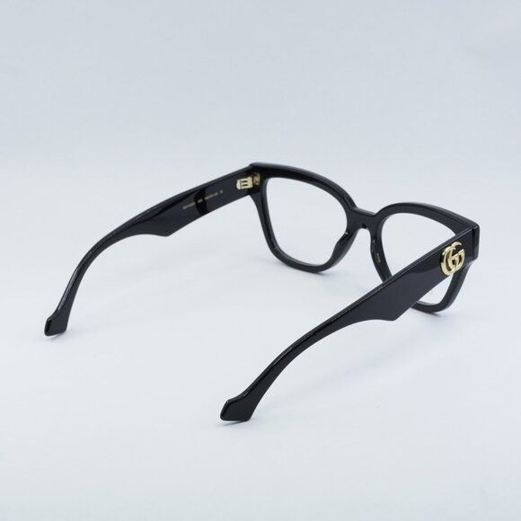 Gucci Gucci GG1424O 005 Eyeglasses Black 54mm Cat Eye Frame Size ONE SIZE - 9 Thumbnail