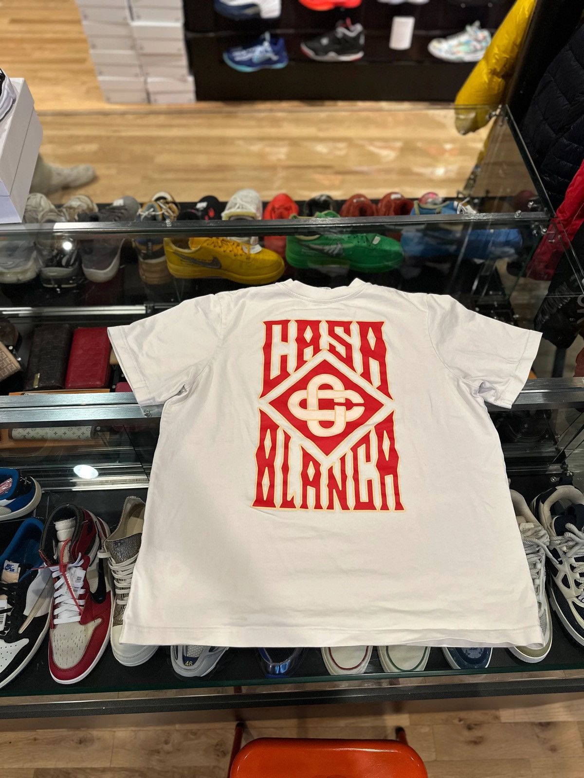 Casablanca Casablanca Logo Tee White Size Large Size US L / EU 52-54 / 3 - 2 Thumbnail