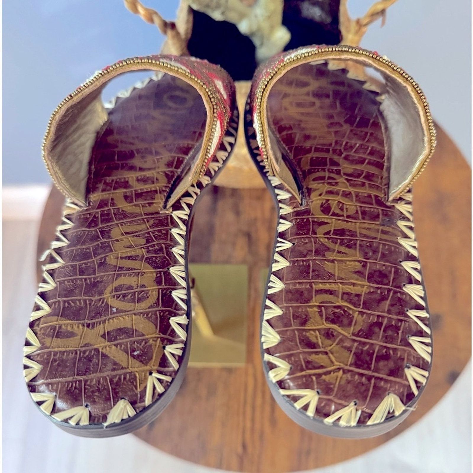 Sam Edelman SAM EDELMAN Gunner Slide Sandals Size US 6 / IT 36 - 6 Thumbnail