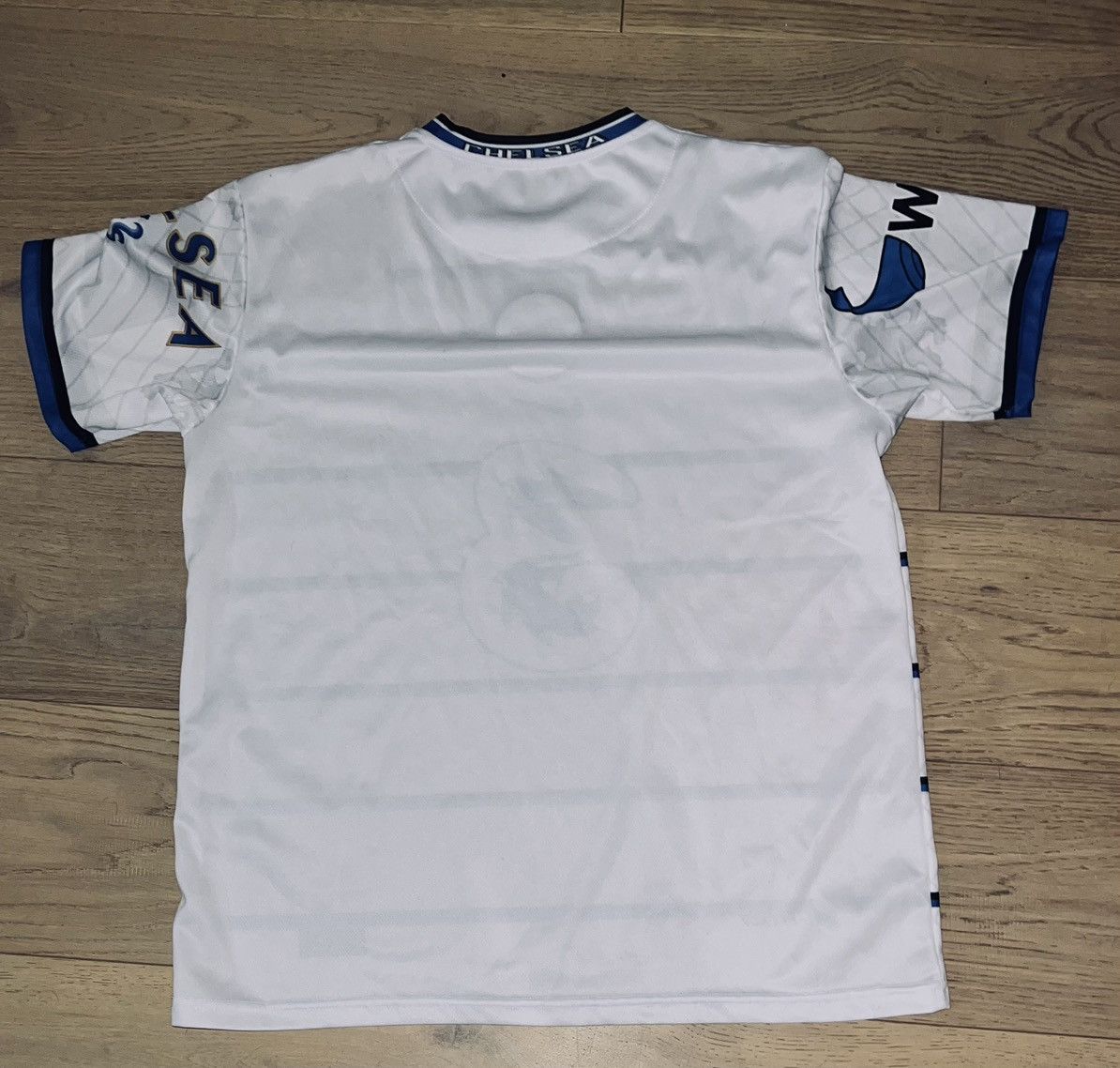 Nike Blue and White Chelsea Jersey Size US L / EU 52-54 / 3 - 2 Thumbnail