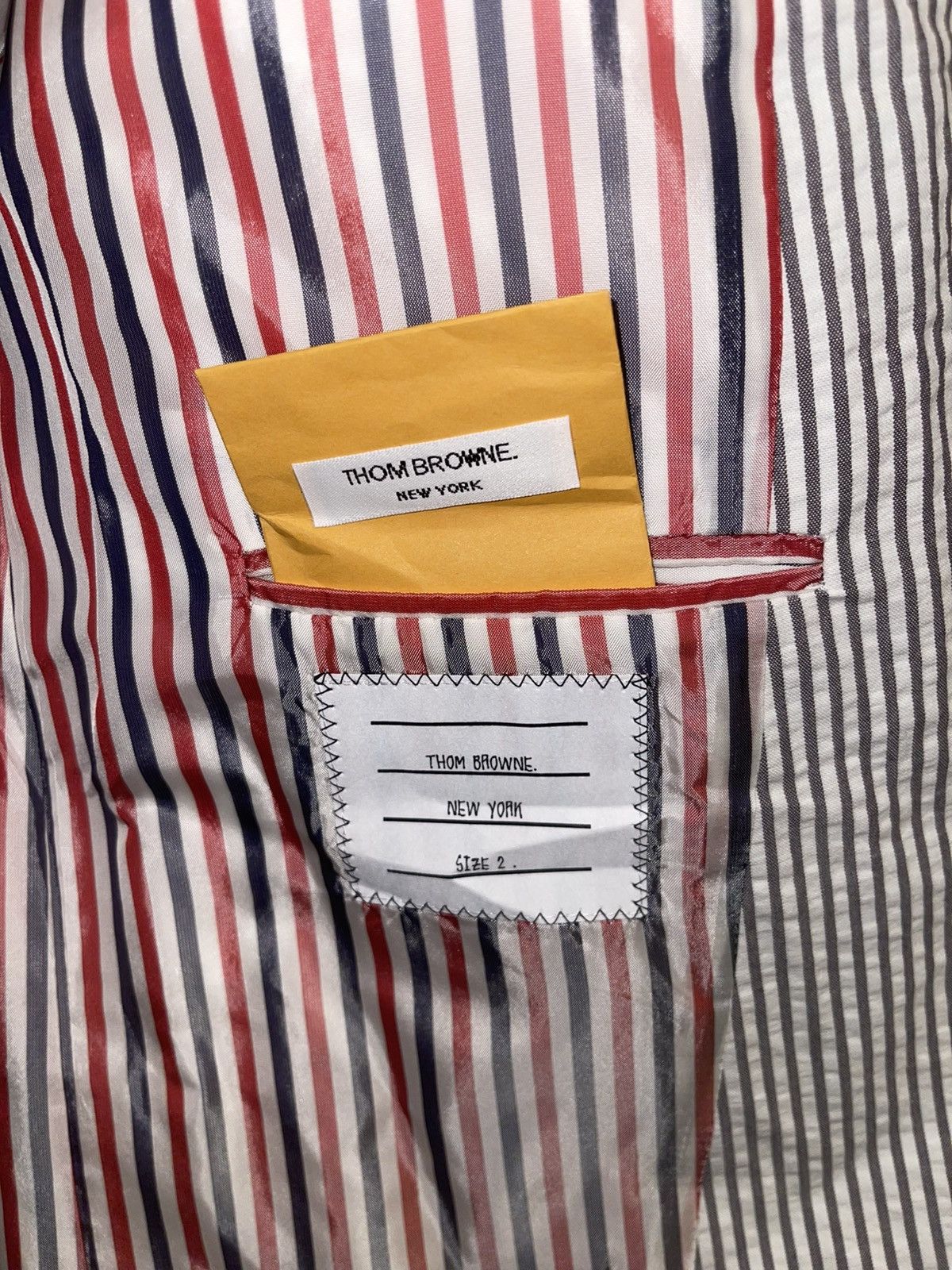Thom Browne Thom Browne Seersucker Size 38R - 7 Thumbnail