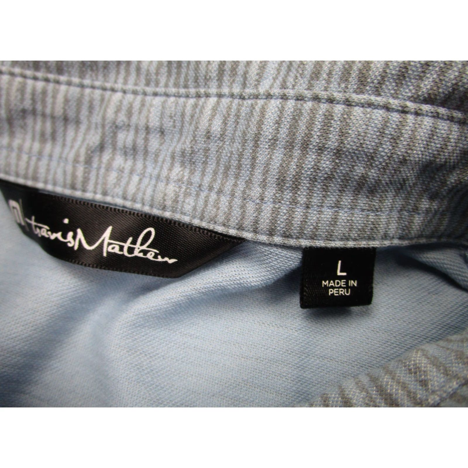 TravisMathew Travis Mathew Polo Shirt Mens L Blue Valencia Country Club Golf Clarita Size US L / EU 52-54 / 3 - 6 Thumbnail