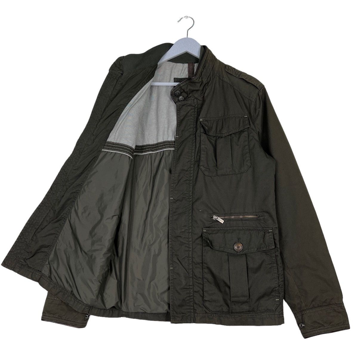 Massimo Dutti 🔥 MASSIMO DUTTI FOUR POCKET CARGO JACKET Size US M / EU 48-50 / 2 - 10 Thumbnail