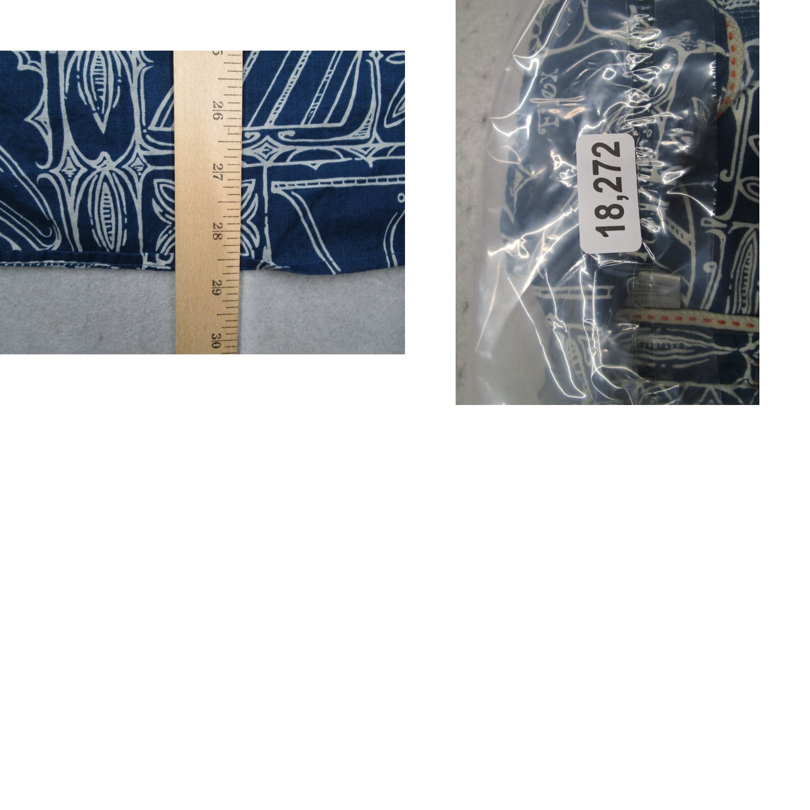 Quiksilver Quiksilver Waterman Blue Short Sleeve Button Up Shirt Medium Tailored Fit Hawaiian Nautical Mens Size US M / EU 48-50 / 2 - 8 Thumbnail