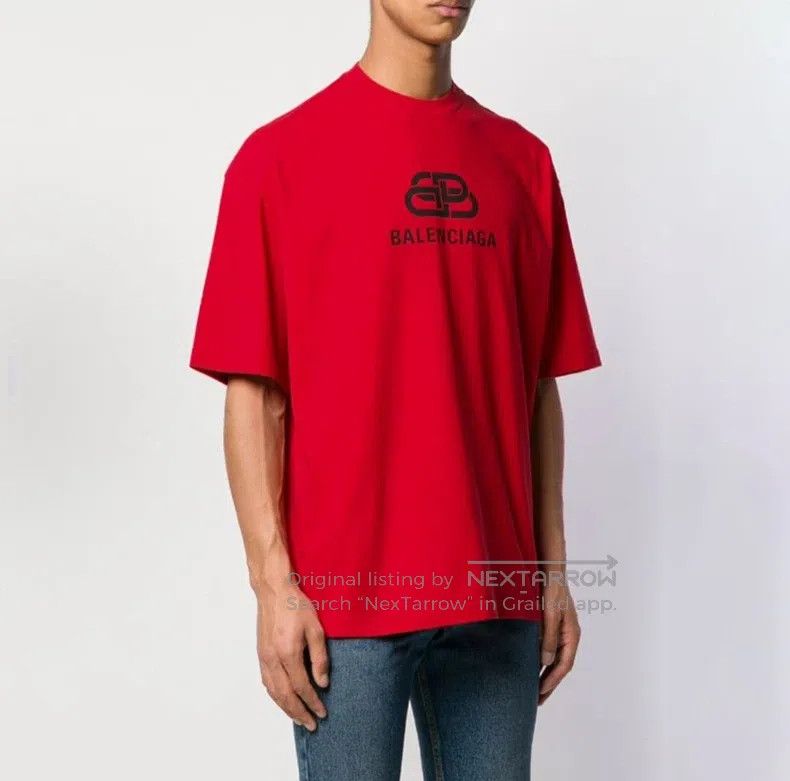Balenciaga Balenciaga Logo Printed Short Sleeve T-Shirt Size US M / EU 48-50 / 2 - 8 Thumbnail