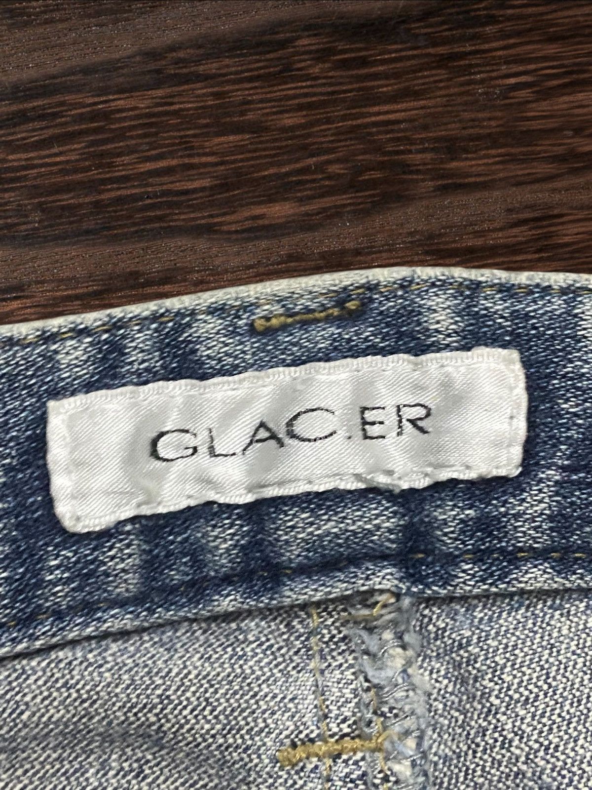 Japanese Brand Vtg Japanese Brand Glacer Light Wash Distressed Flare Jeans Size US 29 - 13 Thumbnail