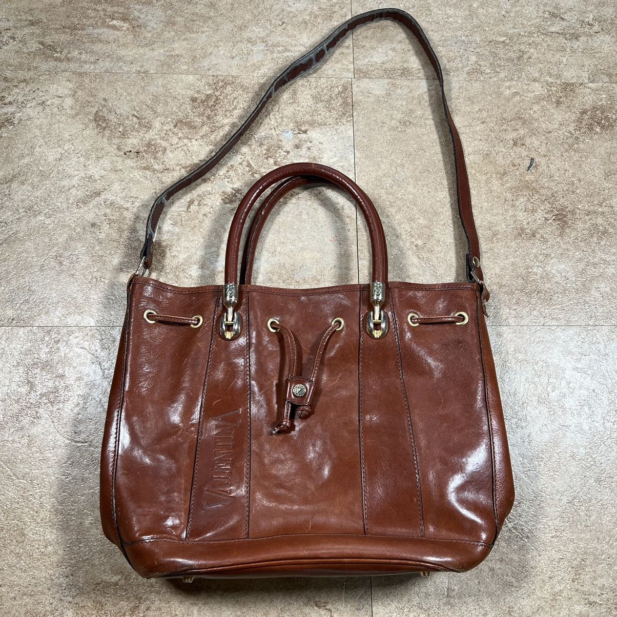 Other Vintage Valentina In Pell Handbag Italian Leather , Italy, Size ONE SIZE - 3 Thumbnail