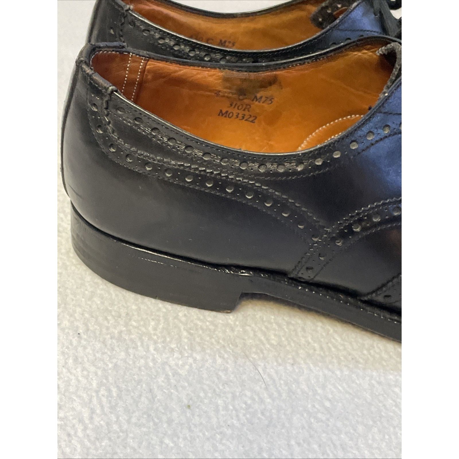 Brooks Brothers VTG Brooks Brothers Brooks English Devon Black Leather Size US 11.5 / EU 44-45 - 7 Thumbnail