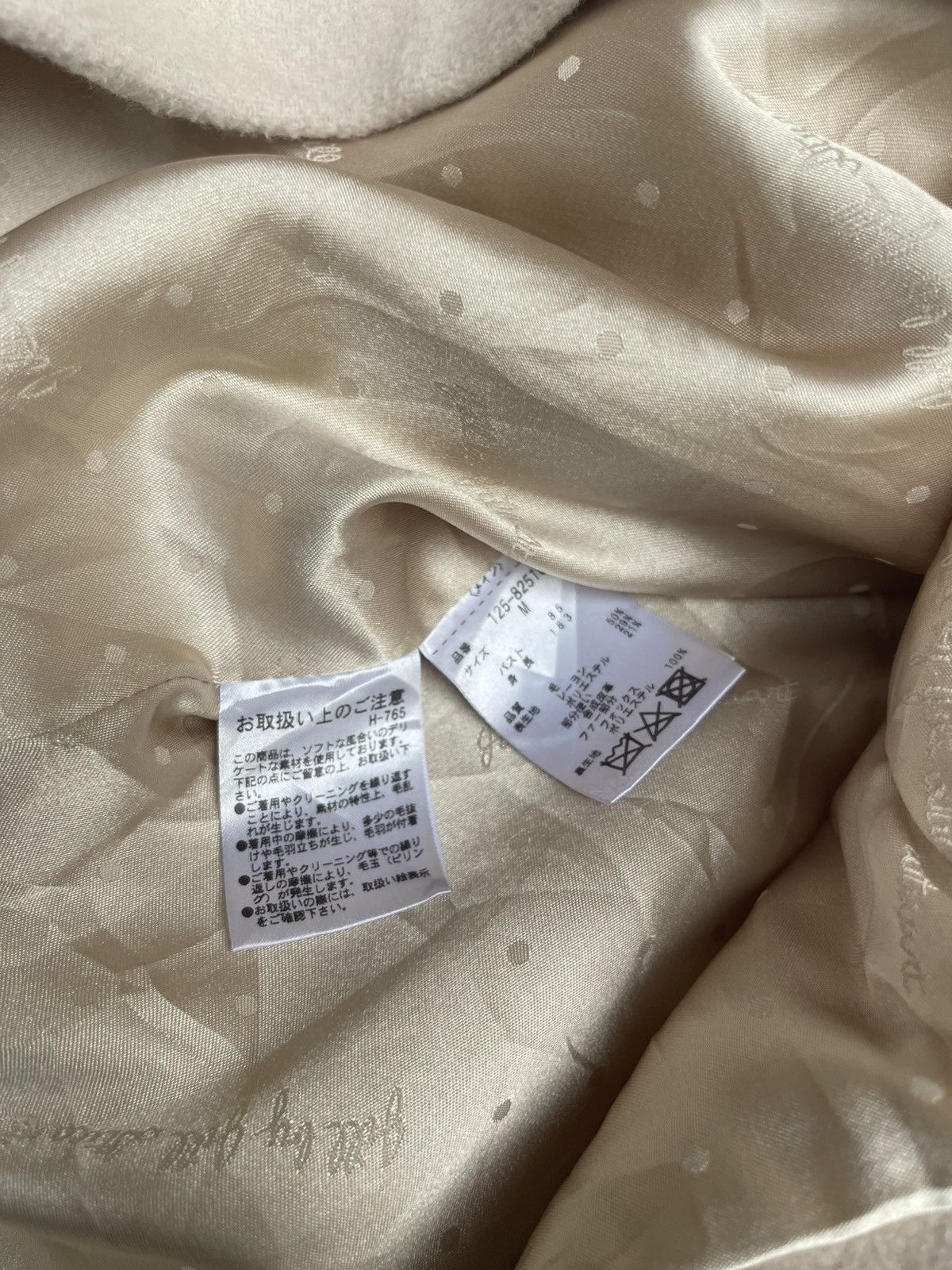 Designer × Japanese Brand × Jil Stuart Jill Stuart Toggle Duffle Coat with Faux Fur Hood Beige Wool Size US M / EU 48-50 / 2 - 8 Thumbnail