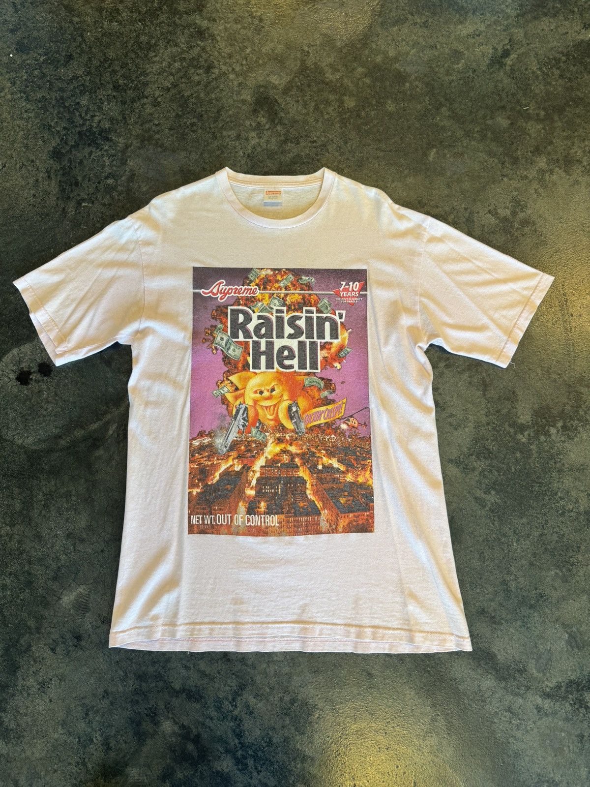 Supreme Supreme Raisin Hell Pink Tee Size US L / EU 52-54 / 3 - 1 Thumbnail