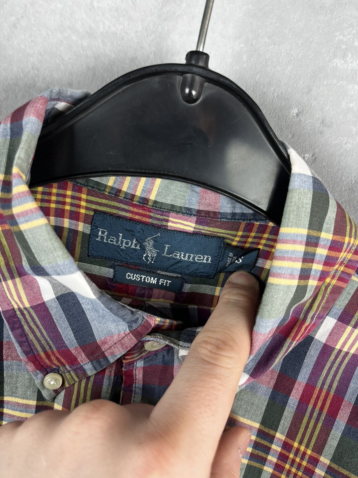 Polo Ralph Lauren × Ralph Lauren × Vintage Ralph Lauren shirt vintage Size US S / EU 44-46 / 1 - 3 Thumbnail