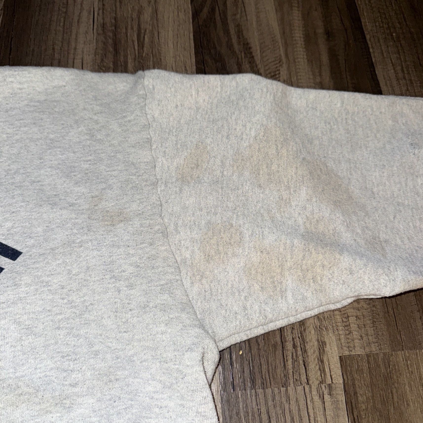 Vintage VINTAGE Air Force Crewneck Sweatshirt Shirt Mens Small Gray USA Tears Sleeve Distressed Pullover Size US S / EU 44-46 / 1 - 3 Thumbnail