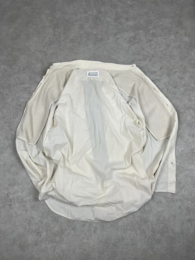 Maison Margiela Maison Martin Margiela White Premium Signature Shirt Size US S / EU 44-46 / 1 - 8 Thumbnail