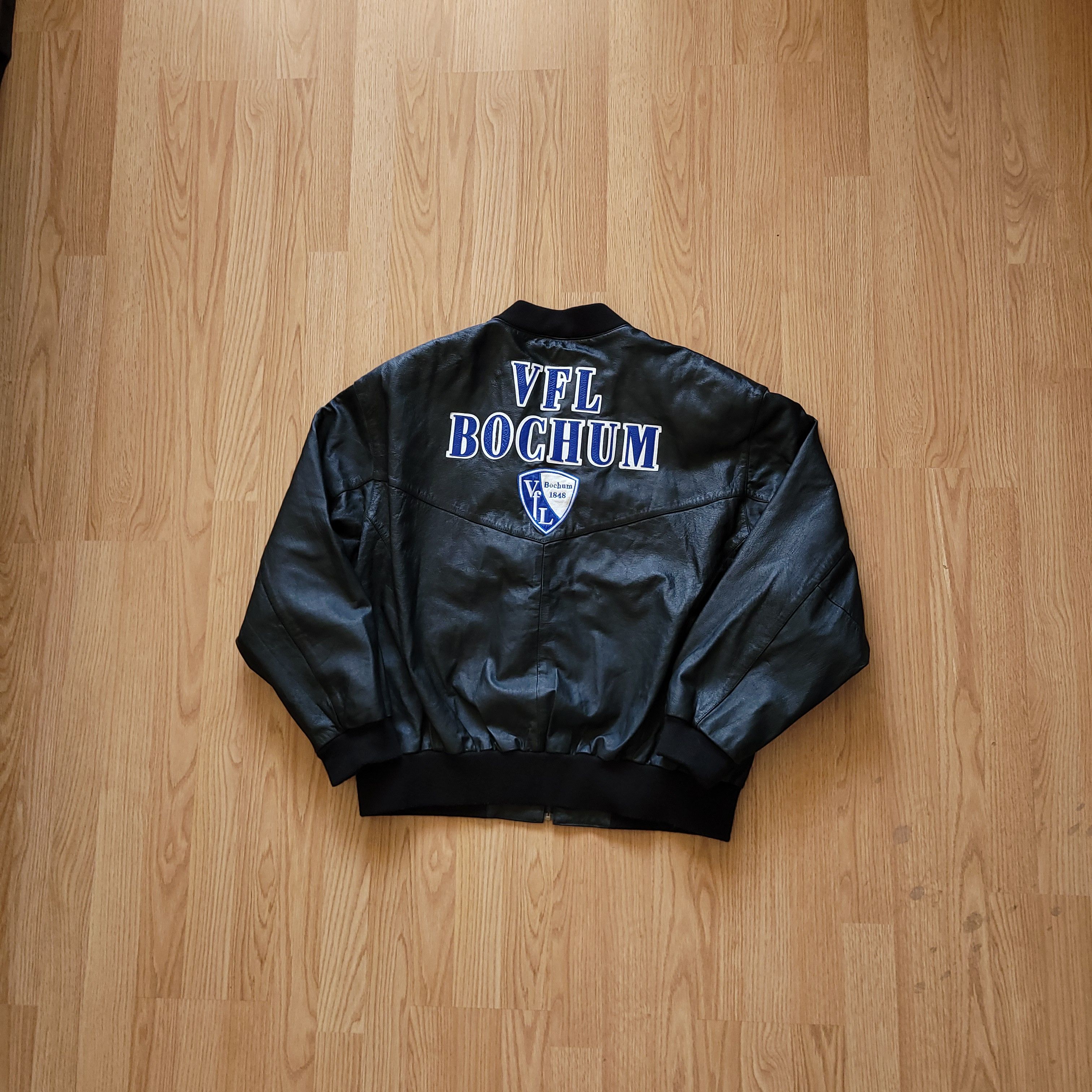 Vintage Vintage VfL Bochum leather jacket XL | Grailed