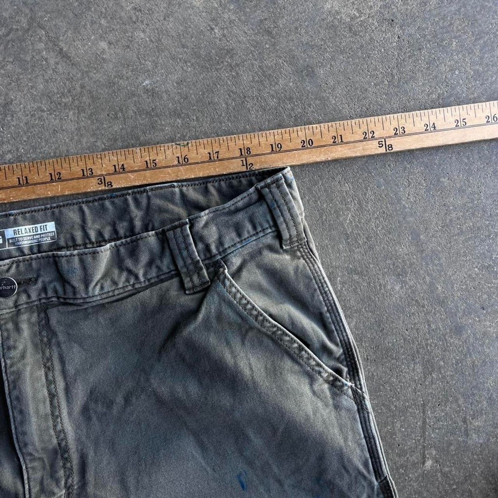 Carhartt 2000s cahartt canvas double knees Size US 38 / EU 54 - 5 Thumbnail