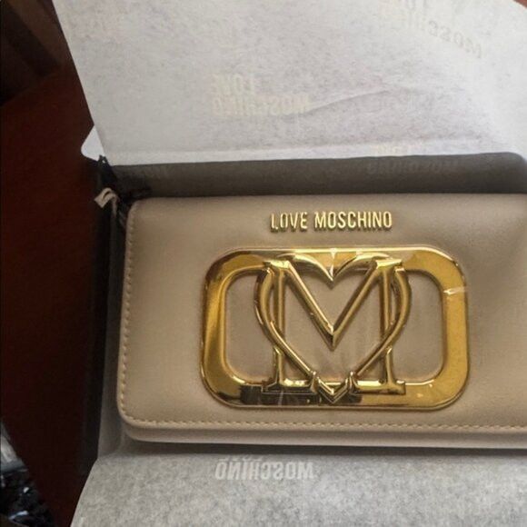 Moschino Love Moschino Gold Rush embellished faux leather wallet Size ONE SIZE - 11 Thumbnail