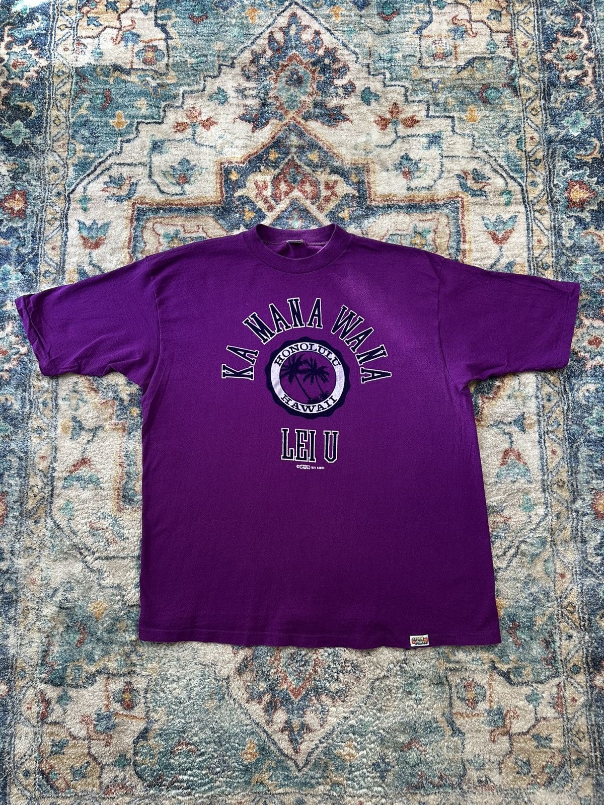 Vintage Vintage 1970s Crazy Shirts Honolulu Hawaii Size XL Size US XL / EU 56 / 4 - 1 Thumbnail