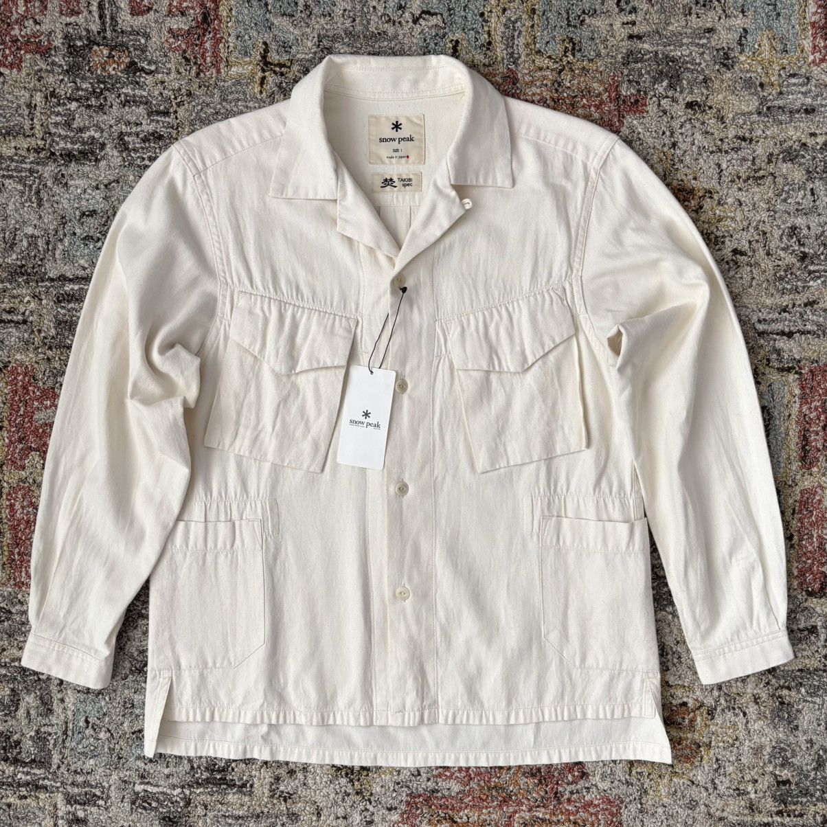 SS20 Takibi Shirt open collar camp pocket jacket Japan