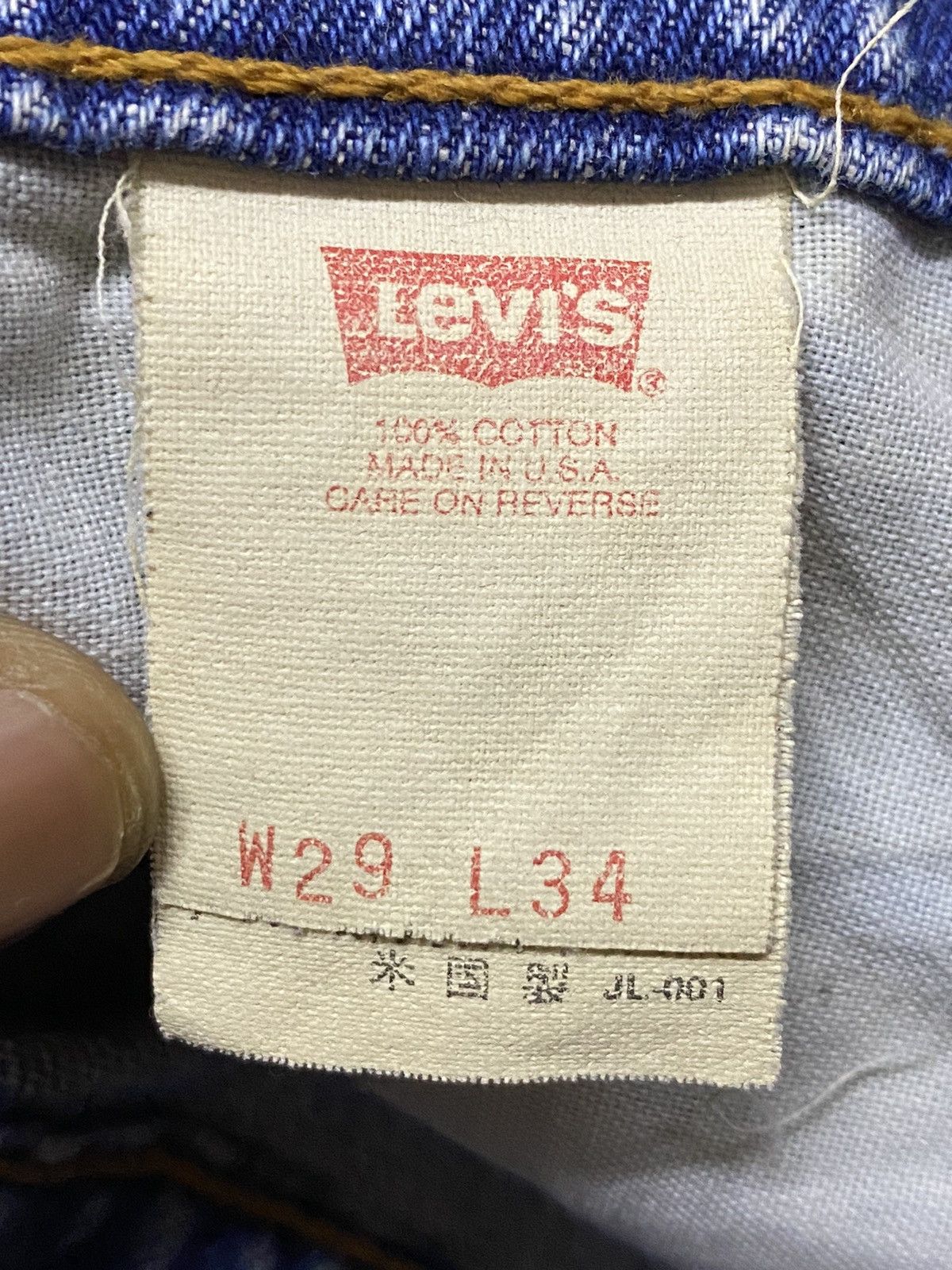 Levi's Vintage Clothing Vintage Levis515 Faded Wash Distressed Straight Jeans Size US 28 / EU 44 - 11 Thumbnail