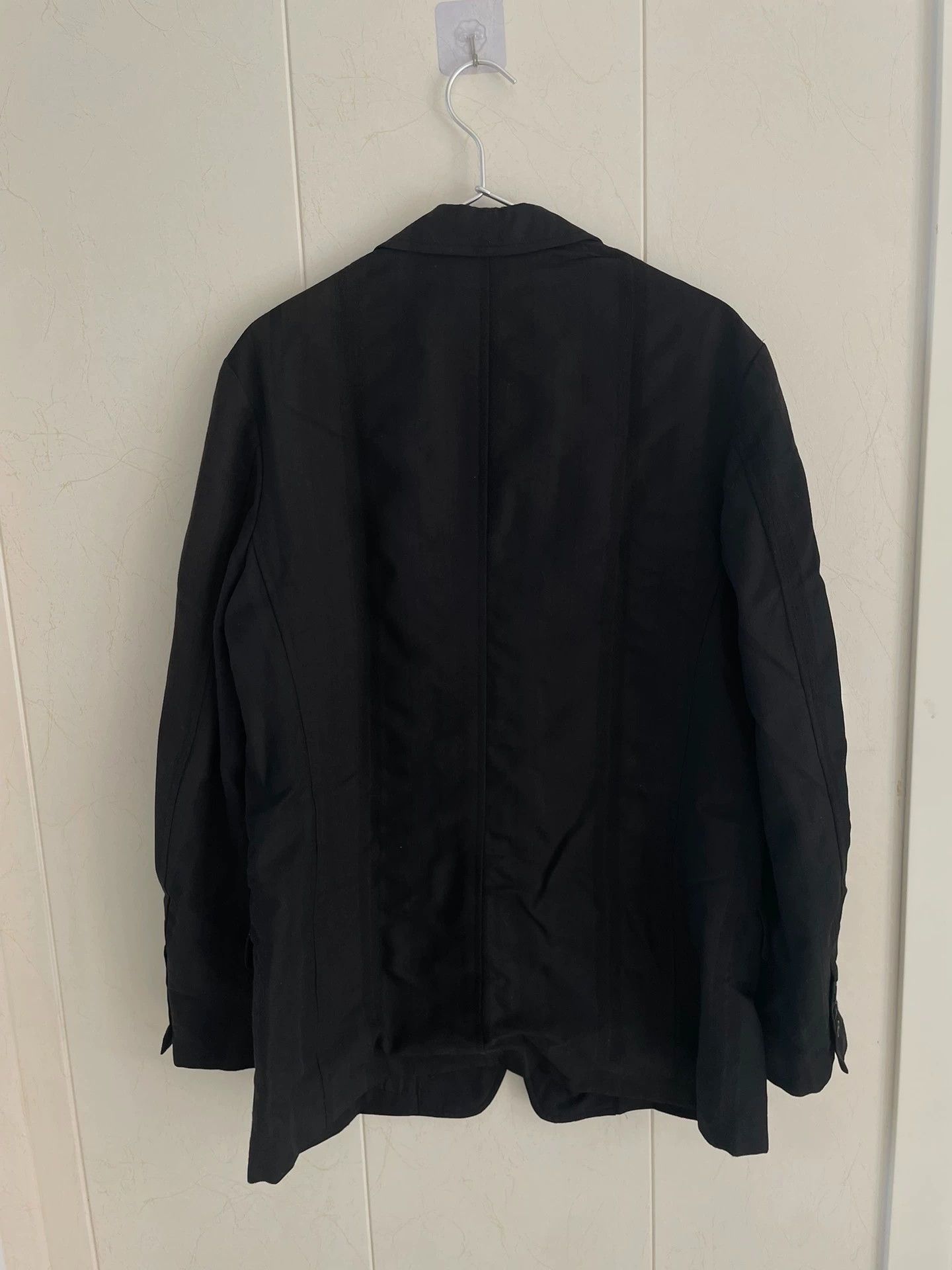 Yohji Yamamoto Yohji Yamamoto YS Men’s Dark Stripe Jacket Size US XL / EU 56 / 4 - 2 Thumbnail