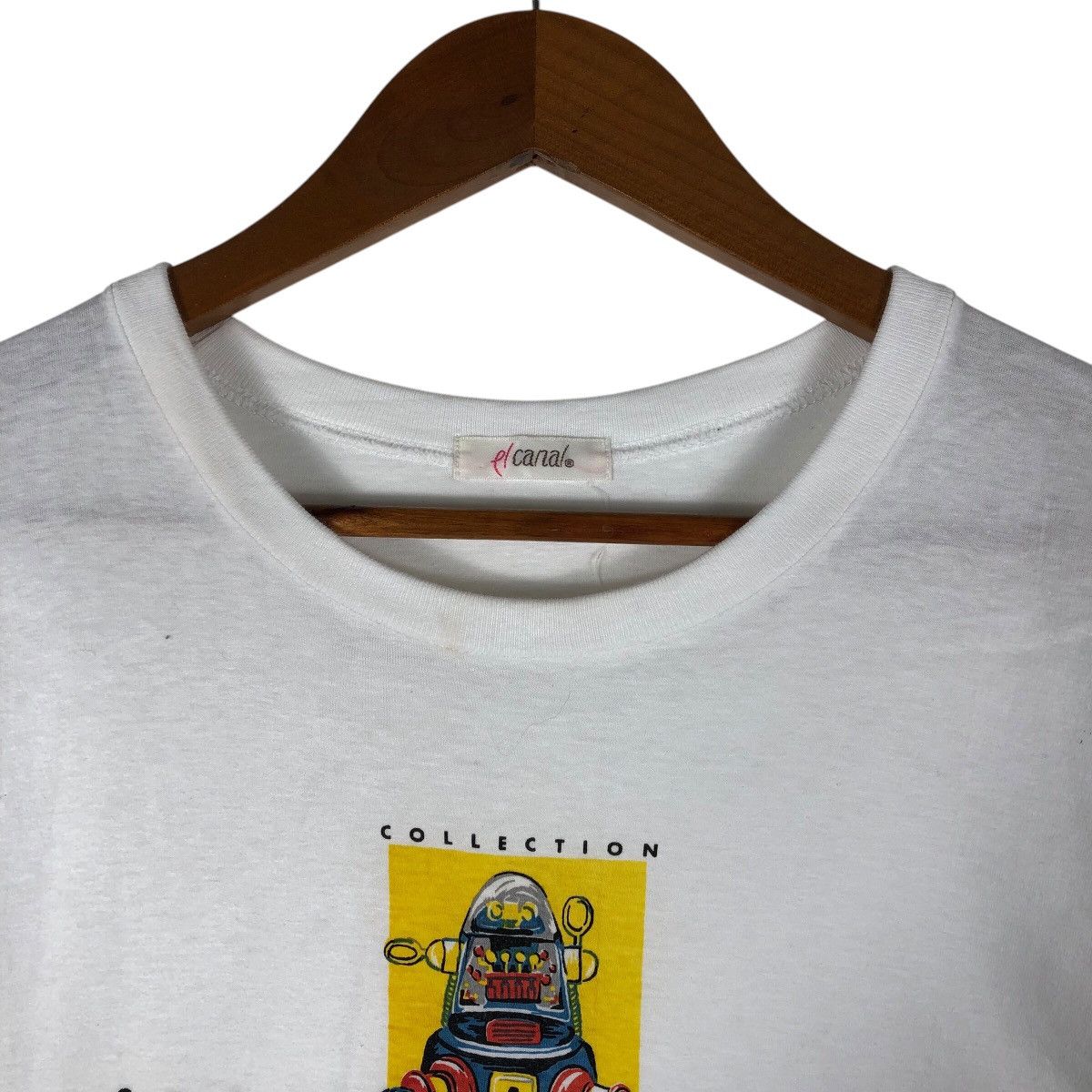 Vintage Vintage SPACE ROBOT Rare Design T-Shirt Size US S / EU 44-46 / 1 - 3 Thumbnail